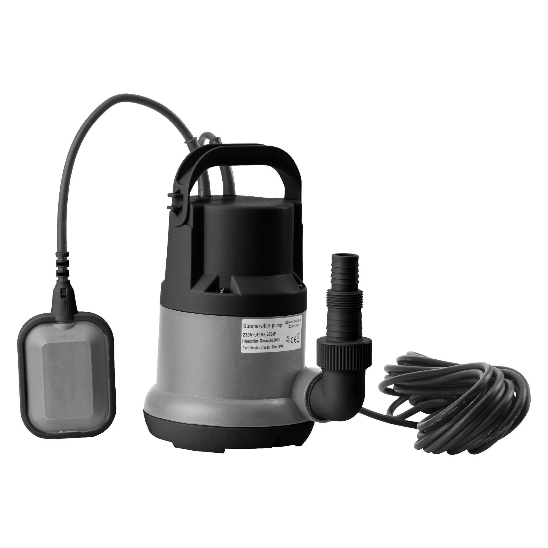 Dränkbar pump 100 l/min 250 W