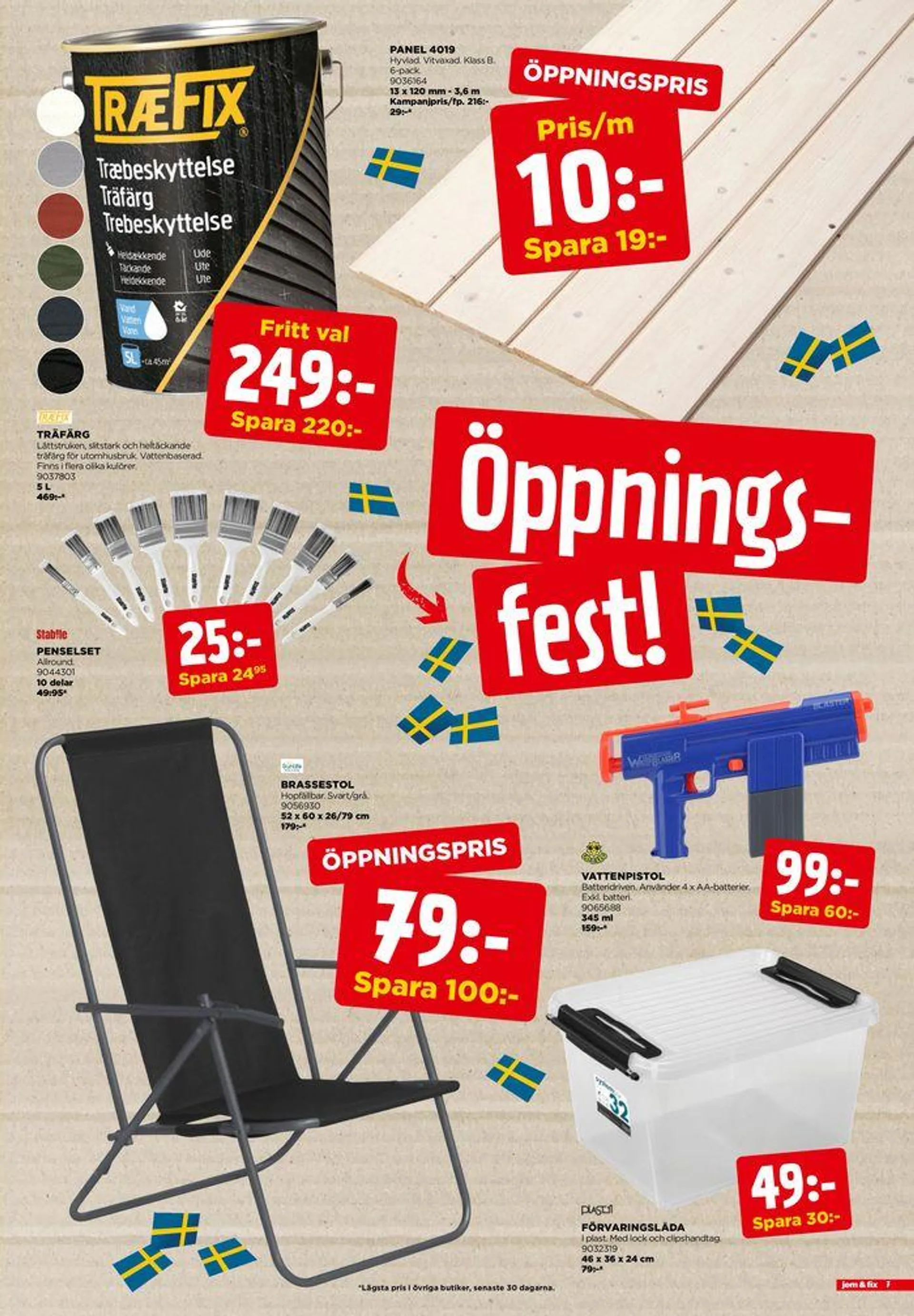 Jem&Fix reklamblad från 17 juni till 23 juni 2024 - Reklamblad sidor 7