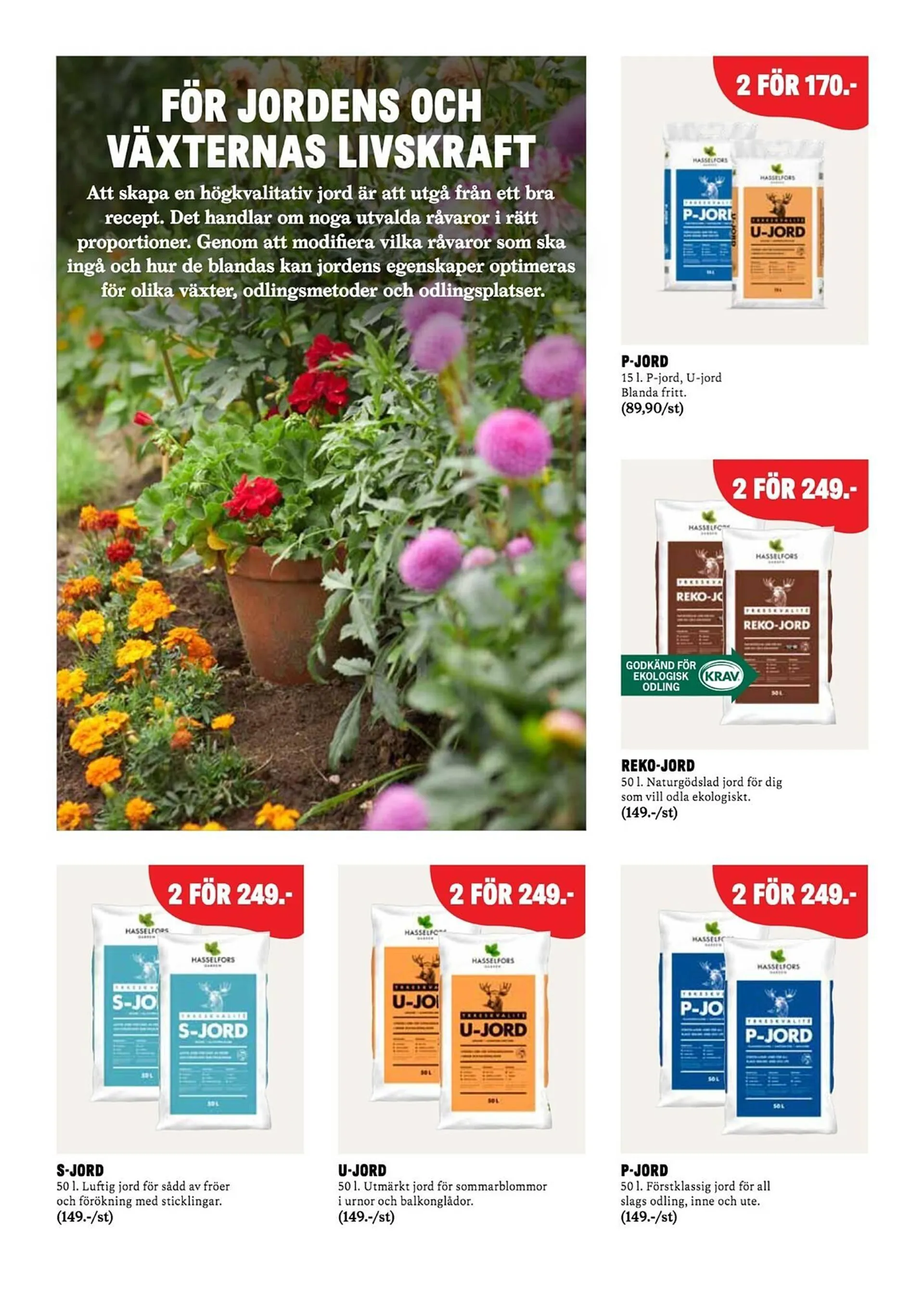 Blomsterlandet reklamblad från 31 mars till 6 april 2025 - Reklamblad sidor 17
