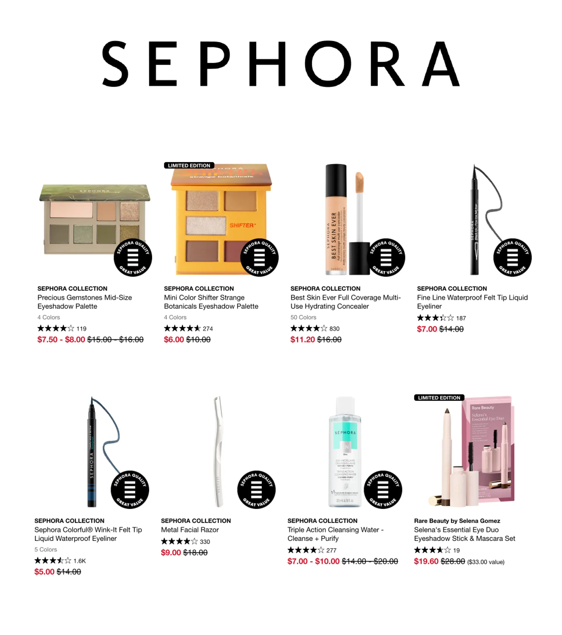 Weekly ad Sephora sales from January 15 to January 31 2025 - Page 