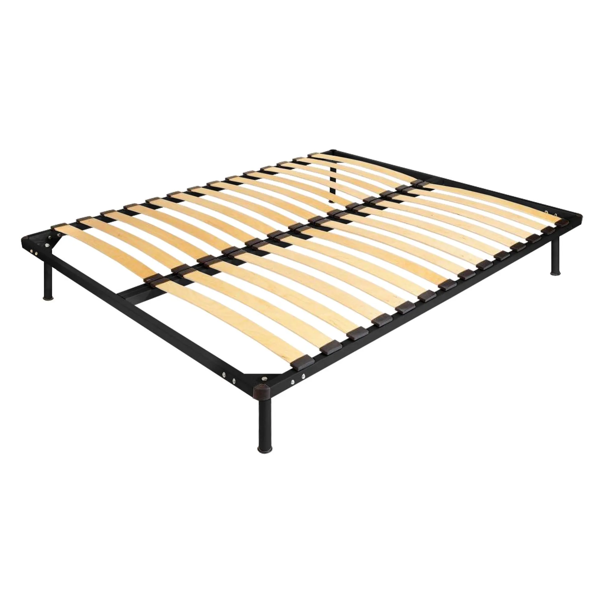 Kovová posteľ AMERIKA 160x200 čierna