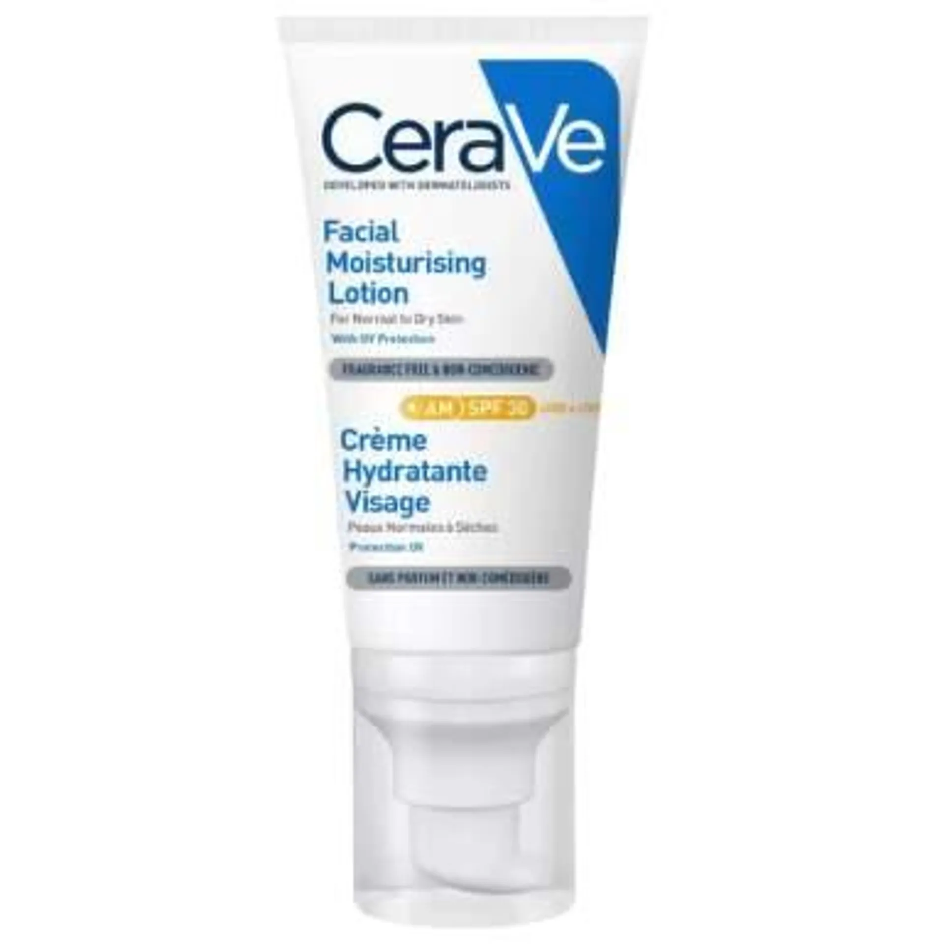 CERAVE Hydratačný pleťový krém SPF30 na normálnu až suchú pleť 52 ml