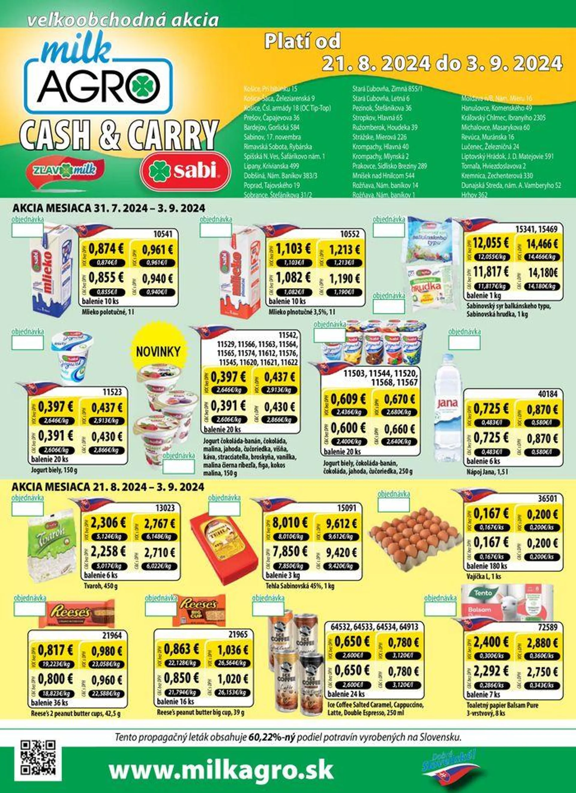 Cash & Carry leták - 1