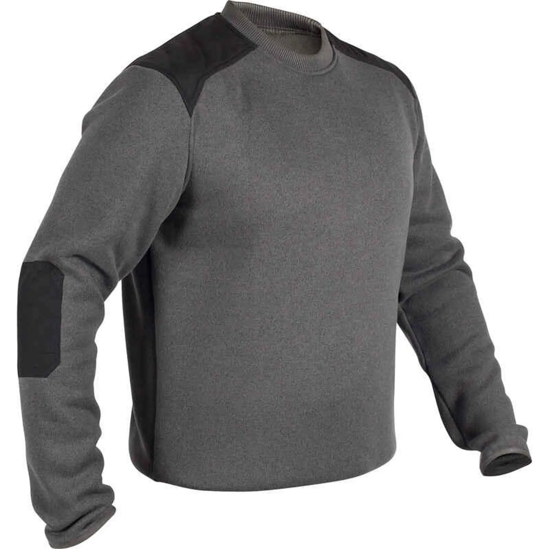 Poľovnícky sveter sivý500