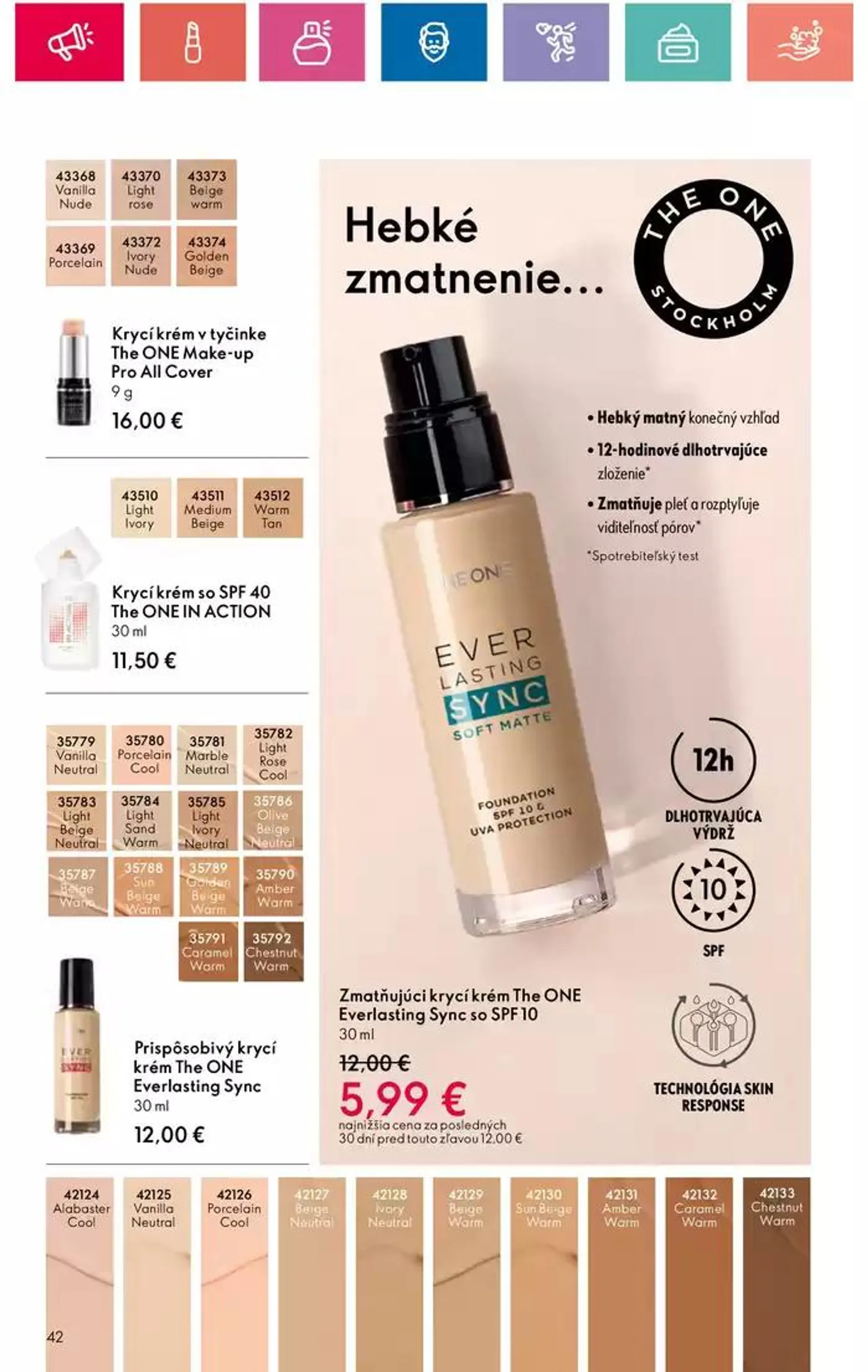 Leták: ORIFLAME katalóg od 2. októbra do 16. októbra 2024 - Prehľad Stránky 42