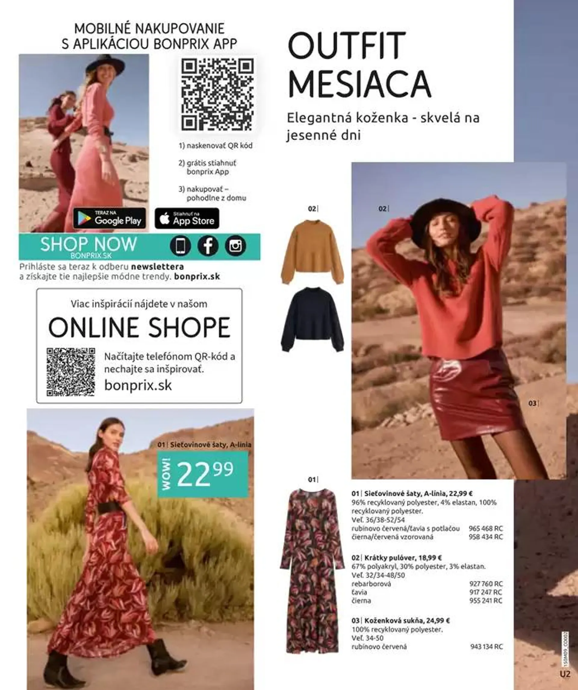 Leták: BonPrix Must-haves Na JeseŇ od 25. septembra do 23. decembra 2024 - Prehľad Stránky 2