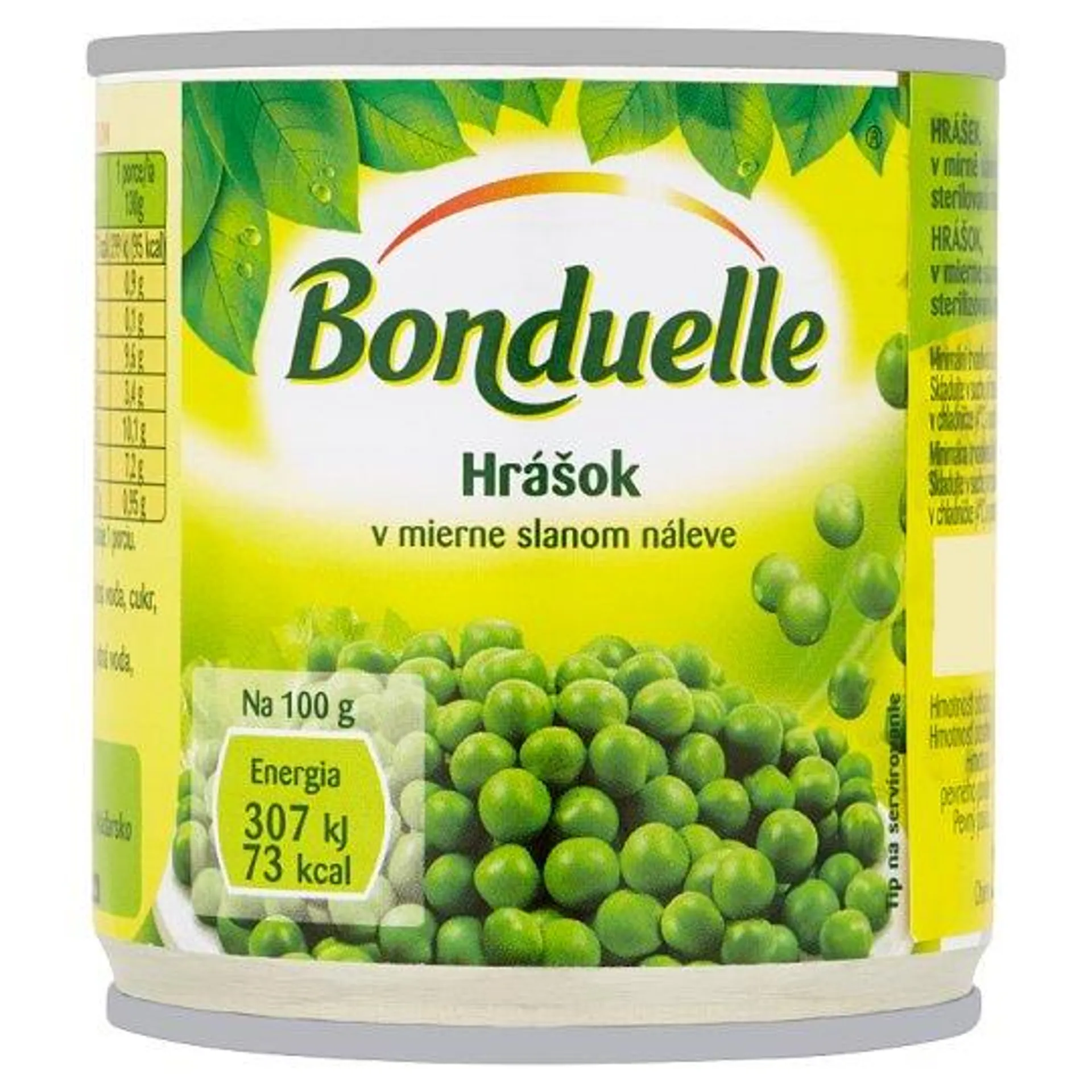 Bonduelle Hrášok v mierne slanom náleve 200 g