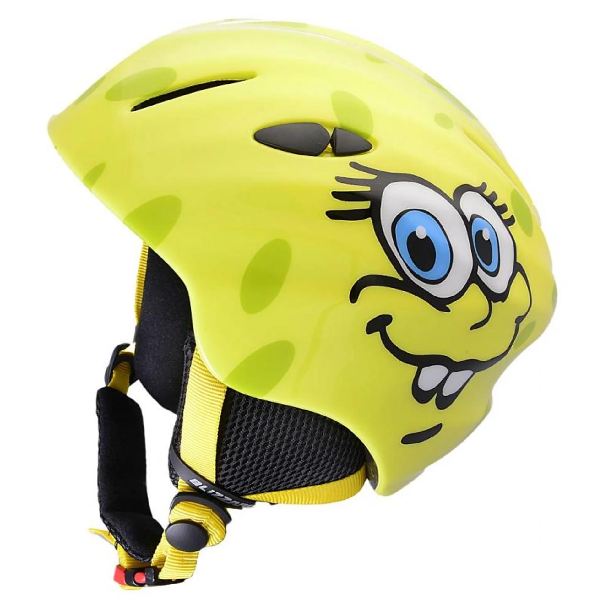 MAGNUM ski helmet, yellow cheese shiny