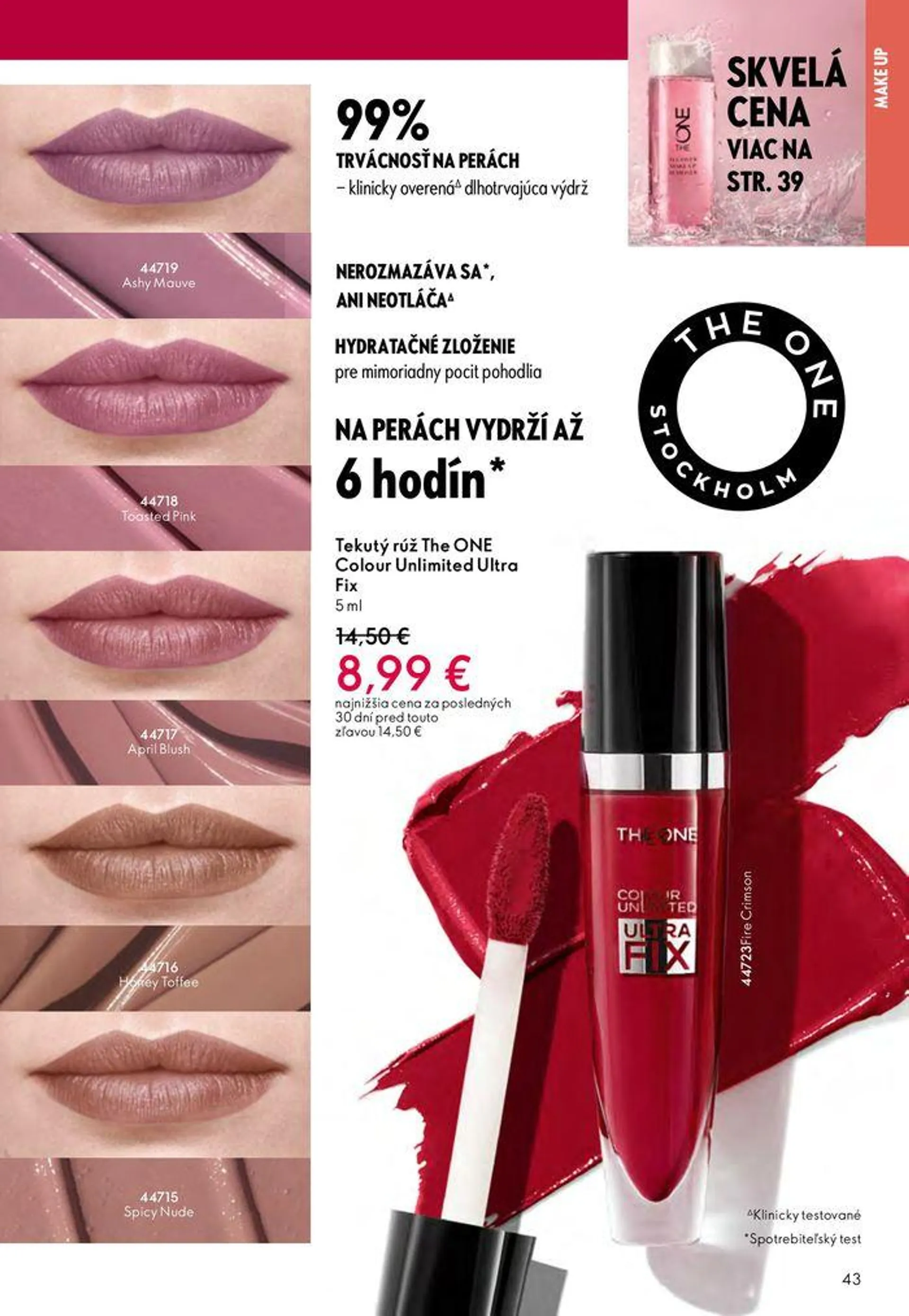 Leták: ORIFLAME katalóg od 9. júla do 29. júla 2024 - Prehľad Stránky 43