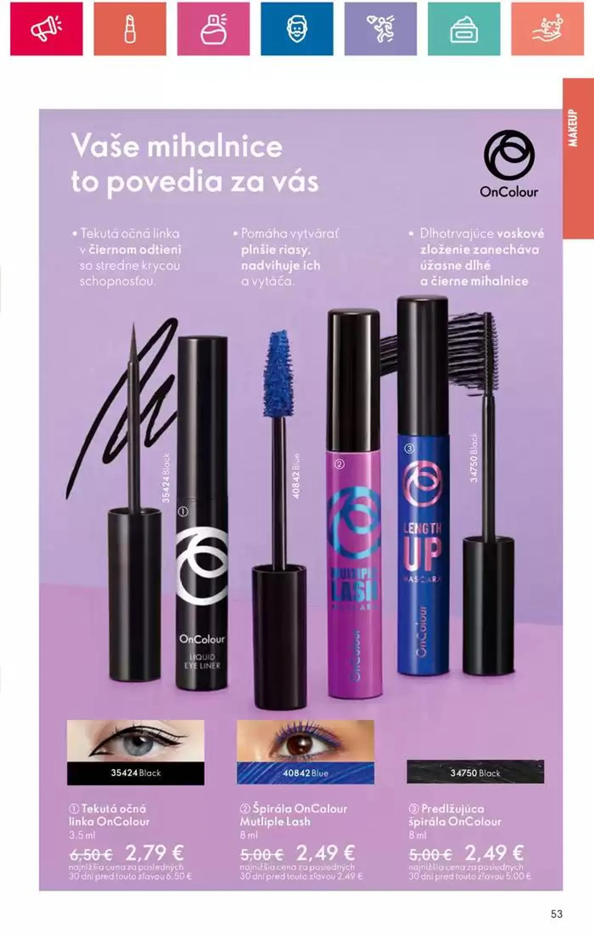 Leták: ORIFLAME katalóg od 2. októbra do 16. októbra 2024 - Prehľad Stránky 53