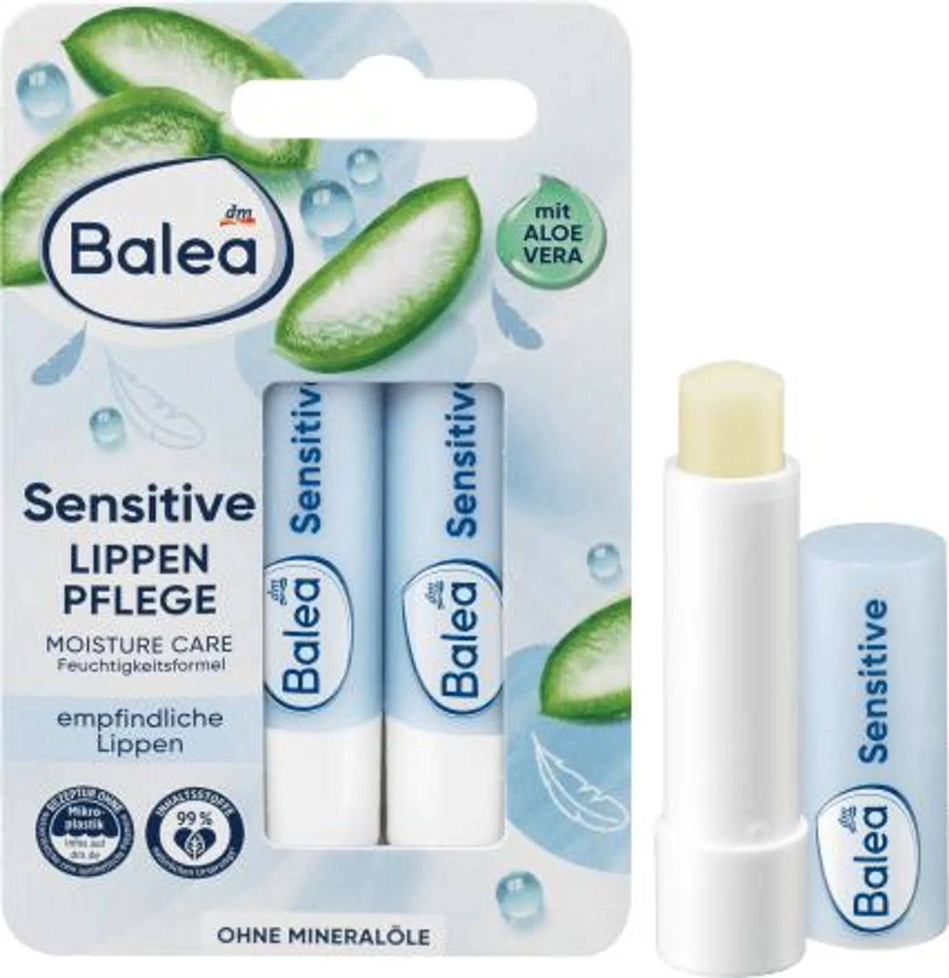 Balzam na pery Sensitive, 9,6 g