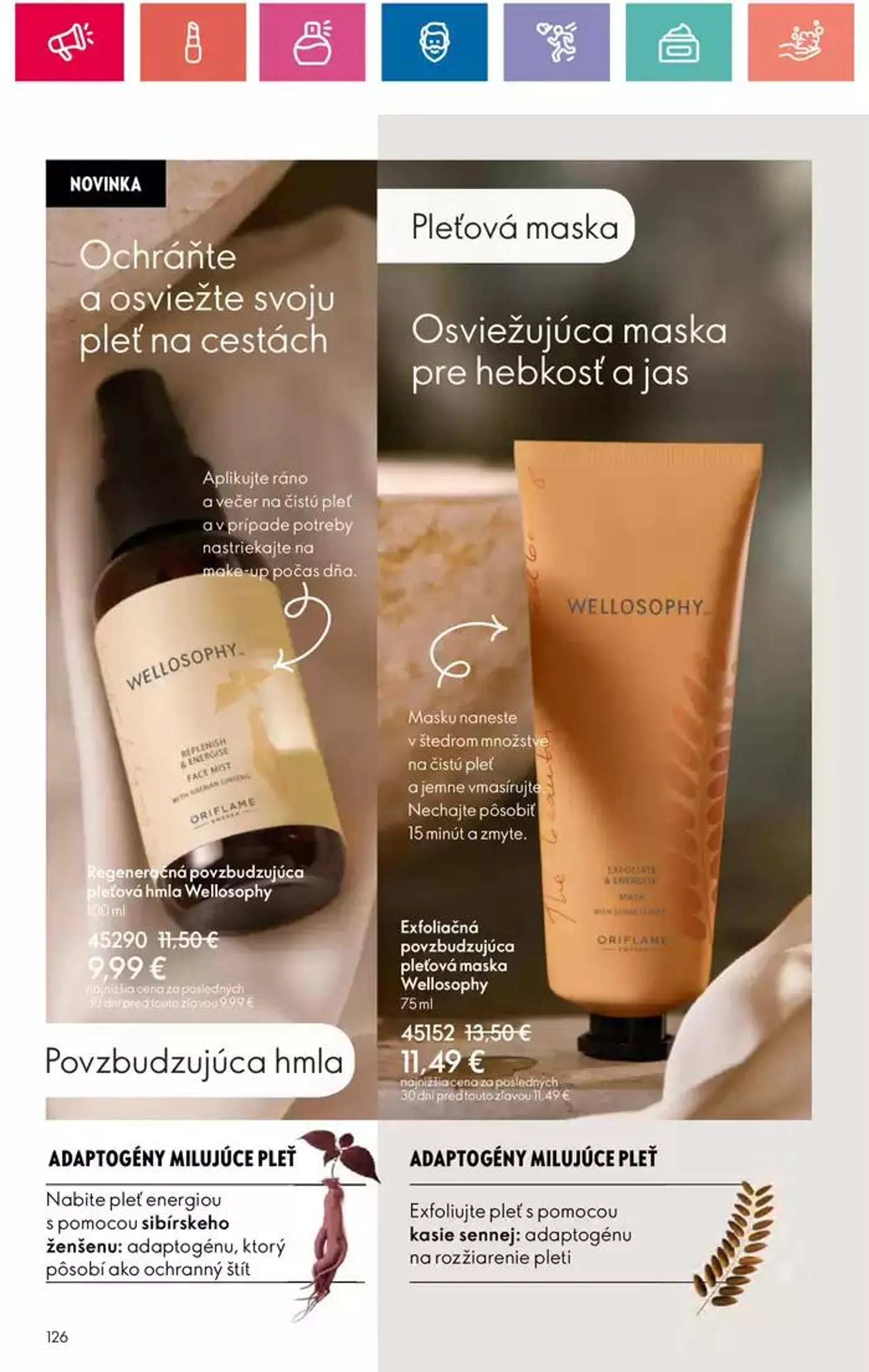 Leták: ORIFLAME katalóg od 2. októbra do 16. októbra 2024 - Prehľad Stránky 126