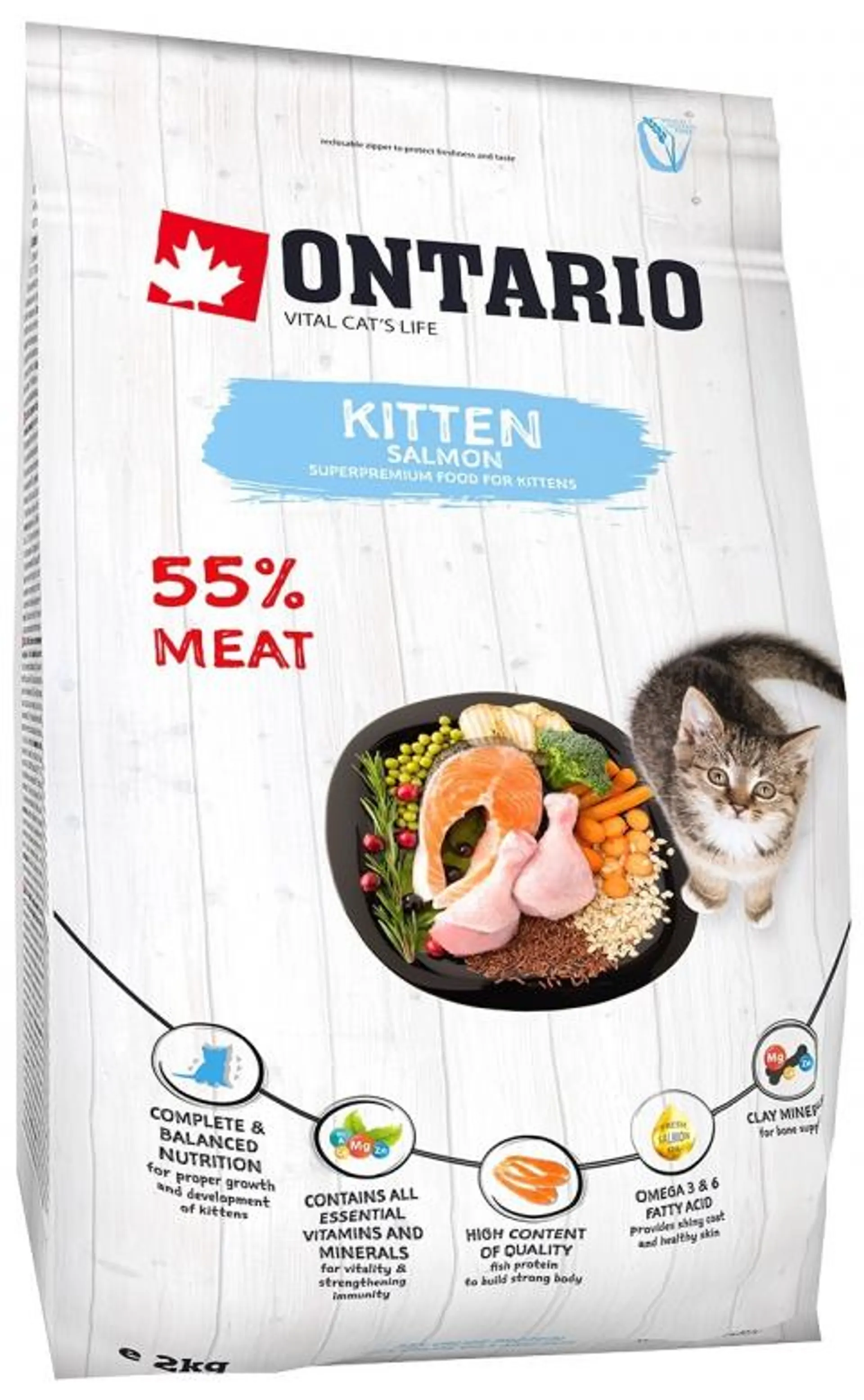 Ontario Kitten losos 2 kg
