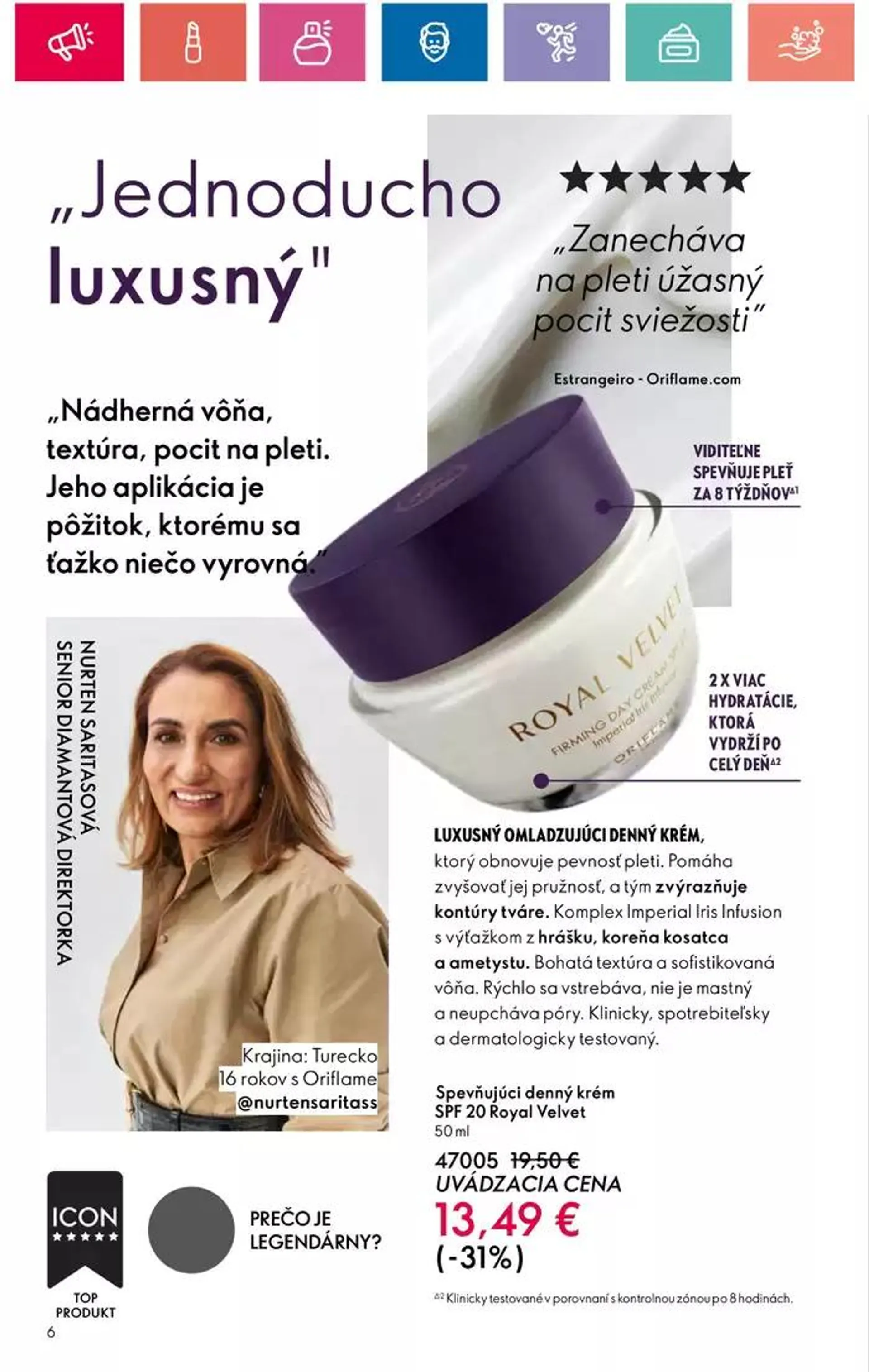 Leták: ORIFLAME katalóg od 2. októbra do 16. októbra 2024 - Prehľad Stránky 6