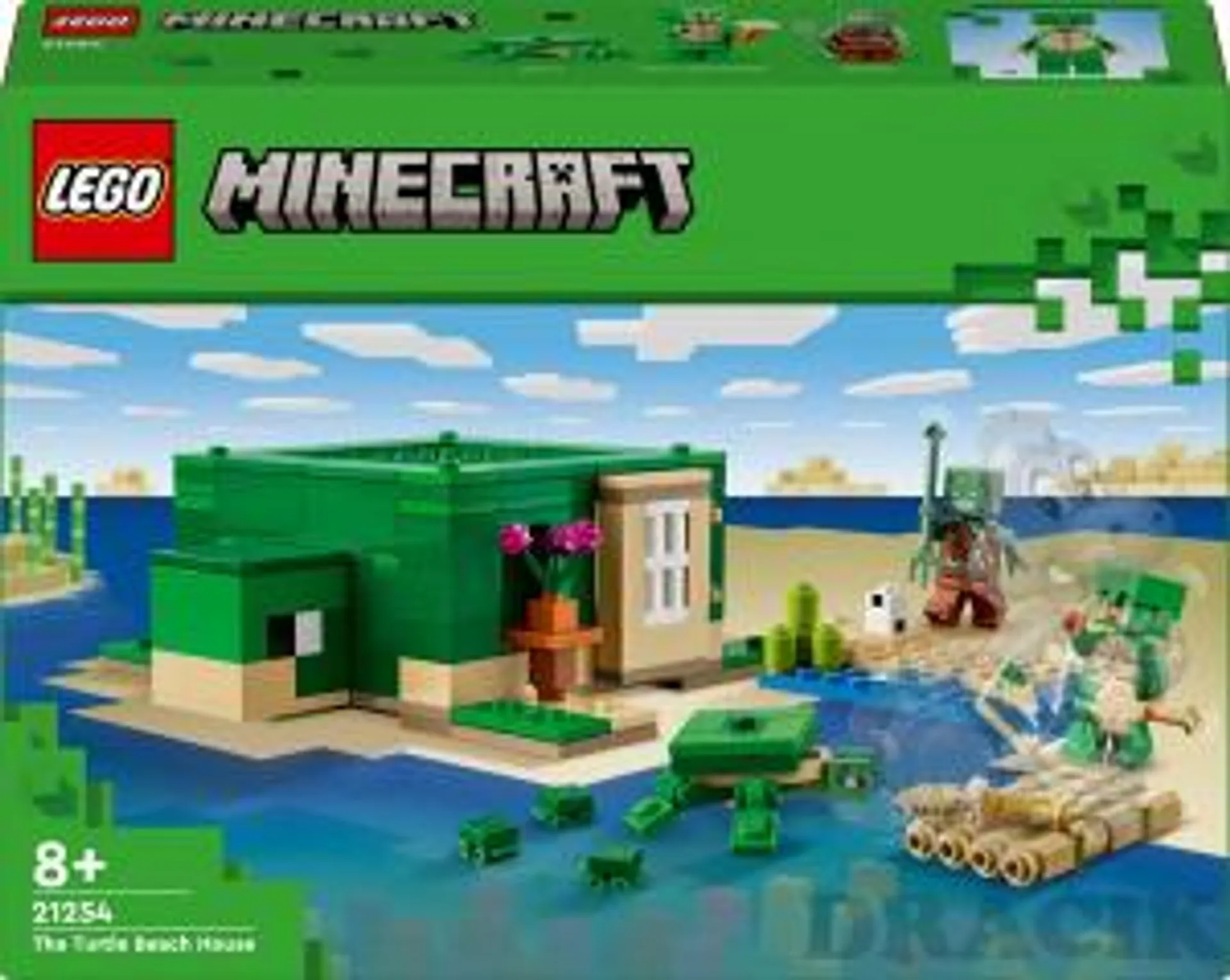 21254 Lego Minecraft – Korytnačí domček na pláži