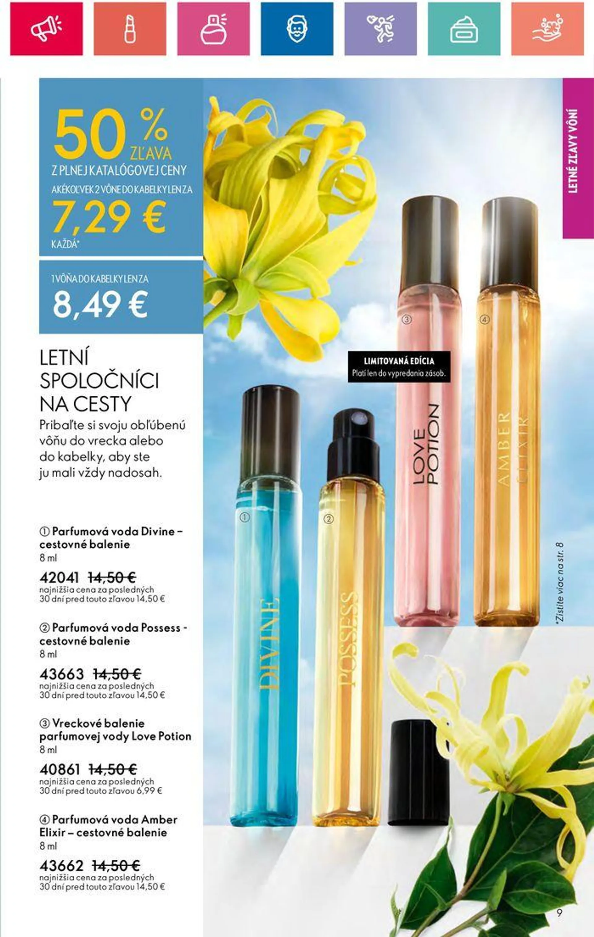 Leták: ORIFLAME katalóg (18.6. - 8.7.2024)  od 18. júna do 8. júla 2024 - Prehľad Stránky 9