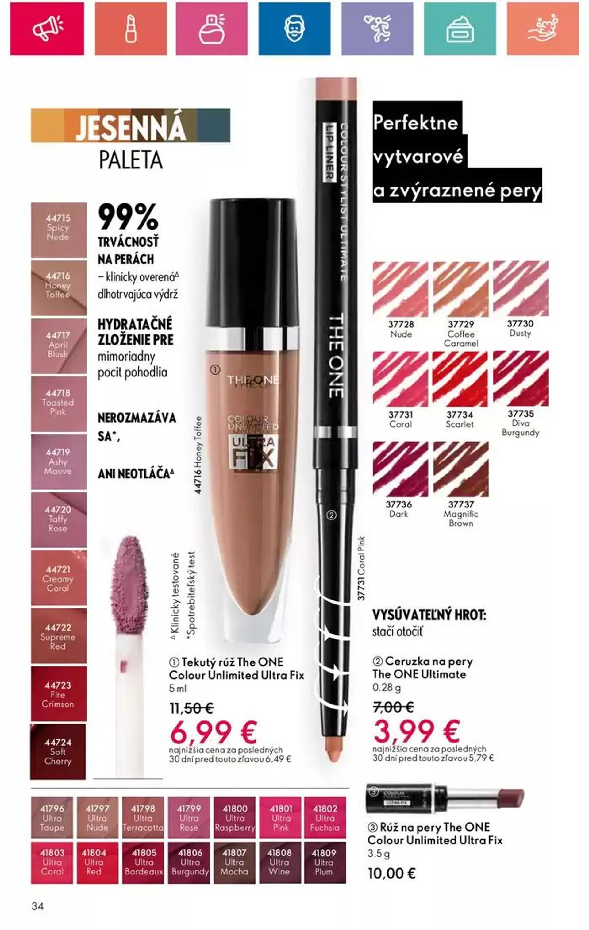 Leták: ORIFLAME katalóg od 2. októbra do 16. októbra 2024 - Prehľad Stránky 34