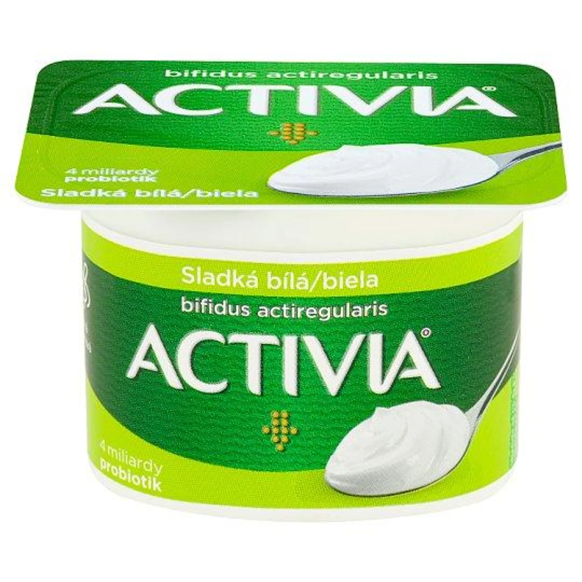 Activia jogurt biely sladený 120 g