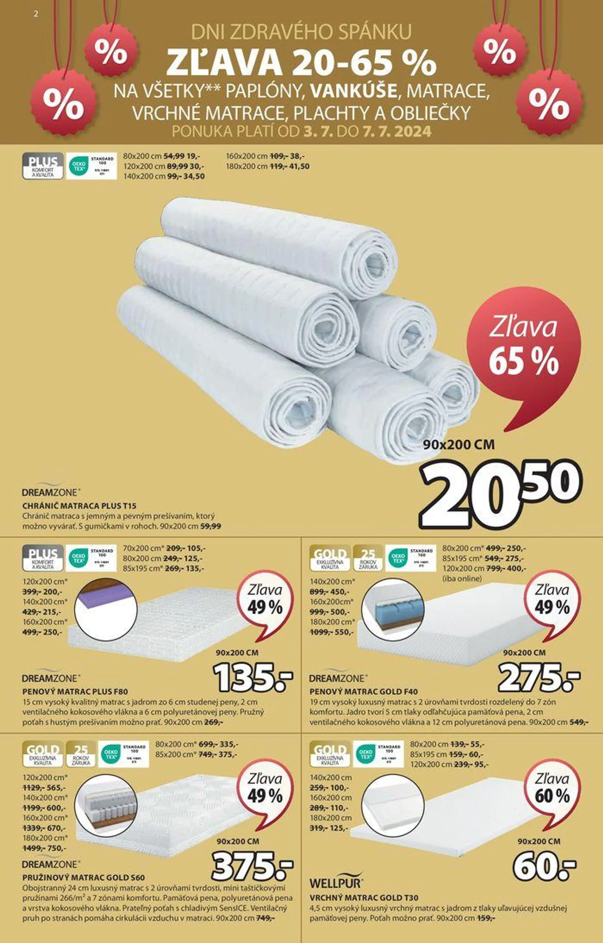 Leták: Vyrovnáme sa najnižšej cene od 3. júla do 13. augusta 2024 - Prehľad Stránky 3