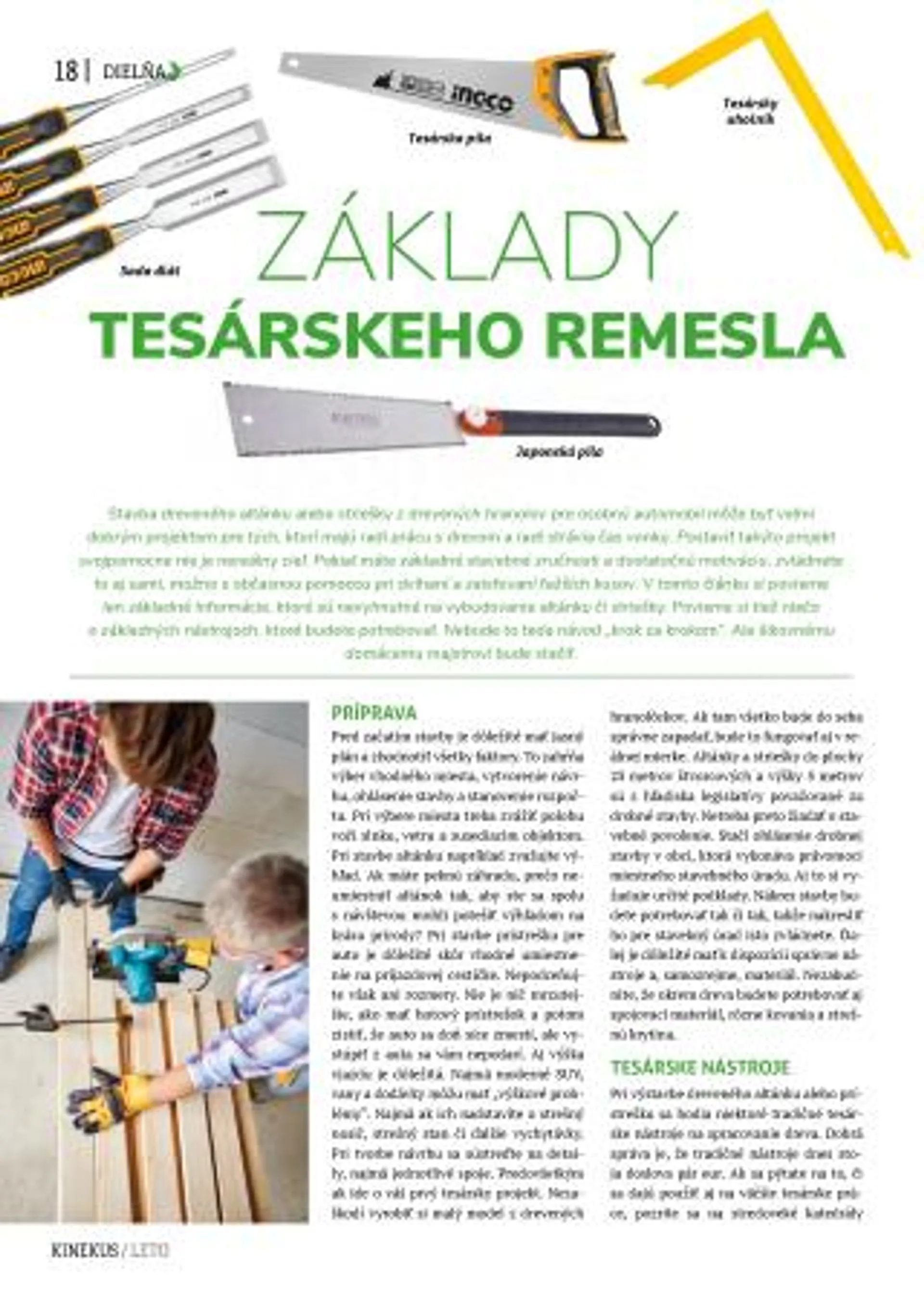 Leták: Kinekus magazín - LETO od 1. júla do 31. augusta 2024 - Prehľad Stránky 18