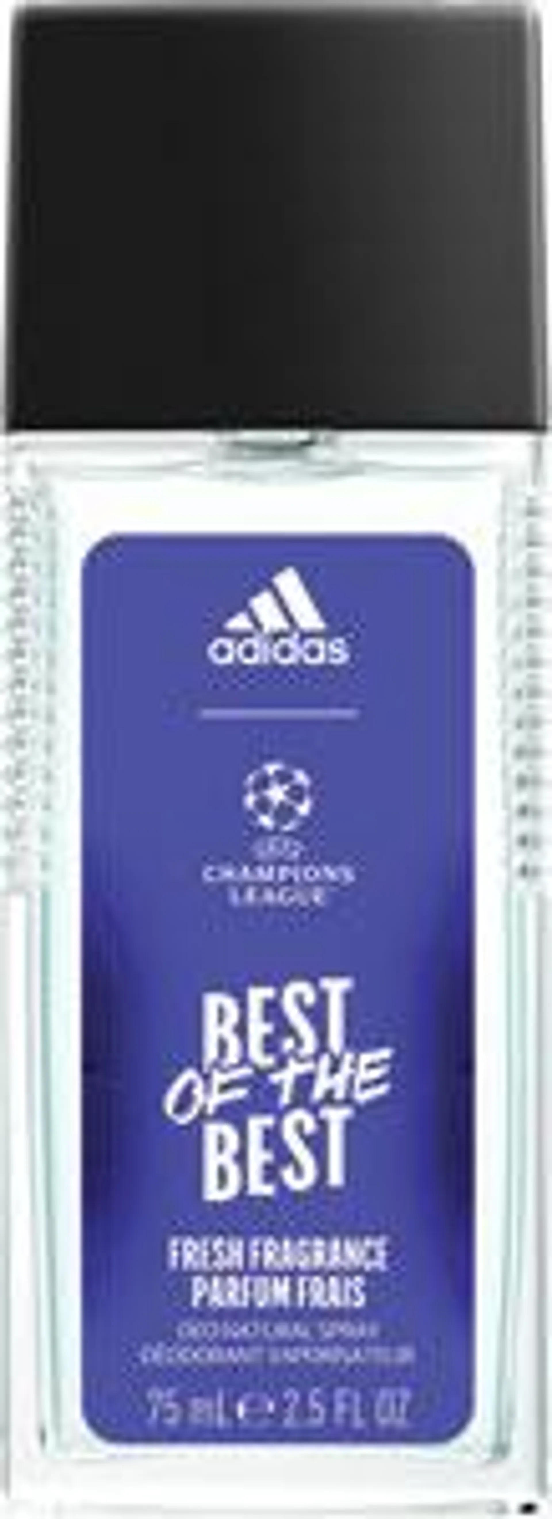 Adidas parfumovaný dezodorant UEFA IX Best of The Best 75 ml