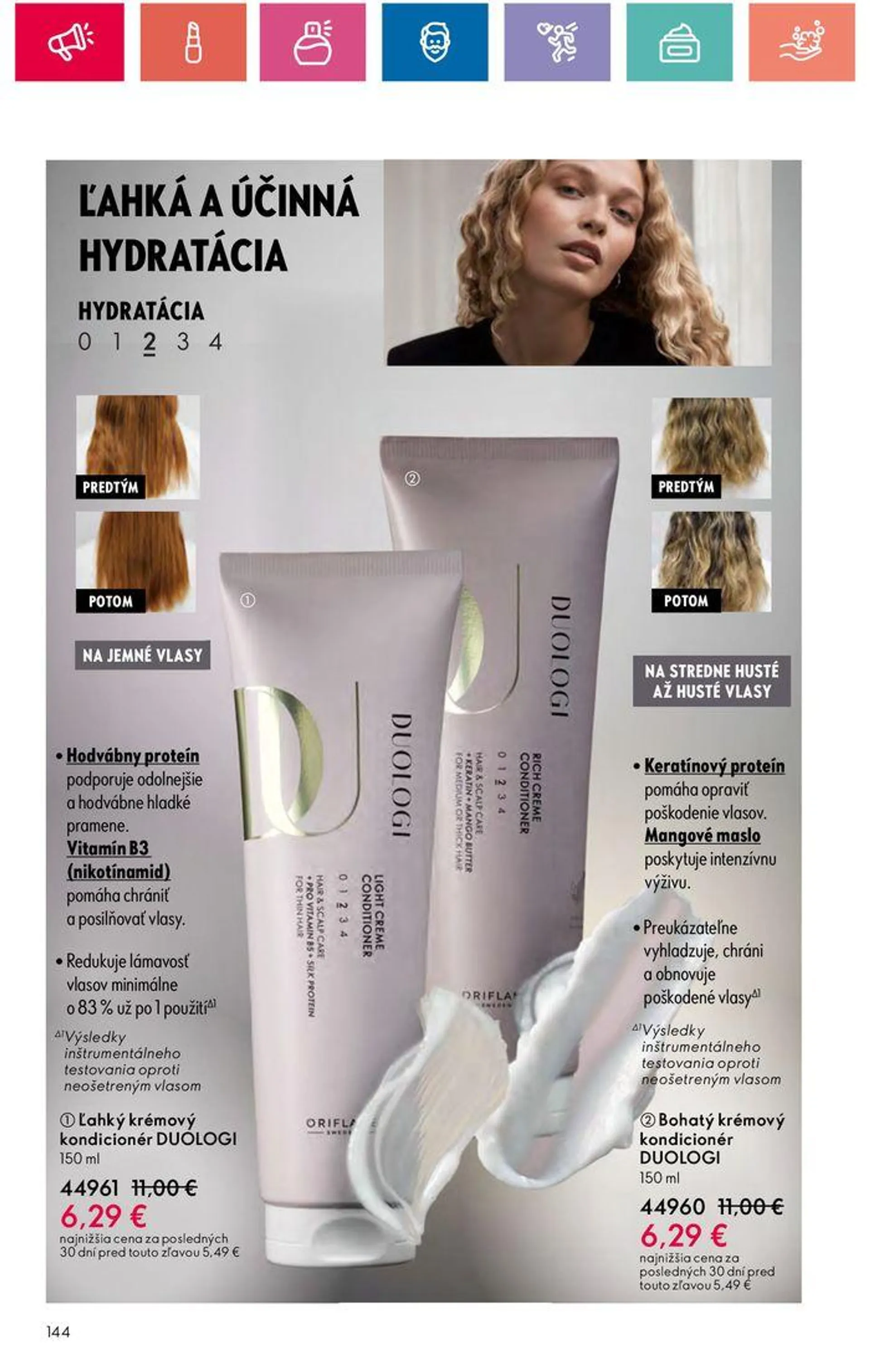 Leták: ORIFLAME katalóg (18.6. - 8.7.2024)  od 18. júna do 8. júla 2024 - Prehľad Stránky 144