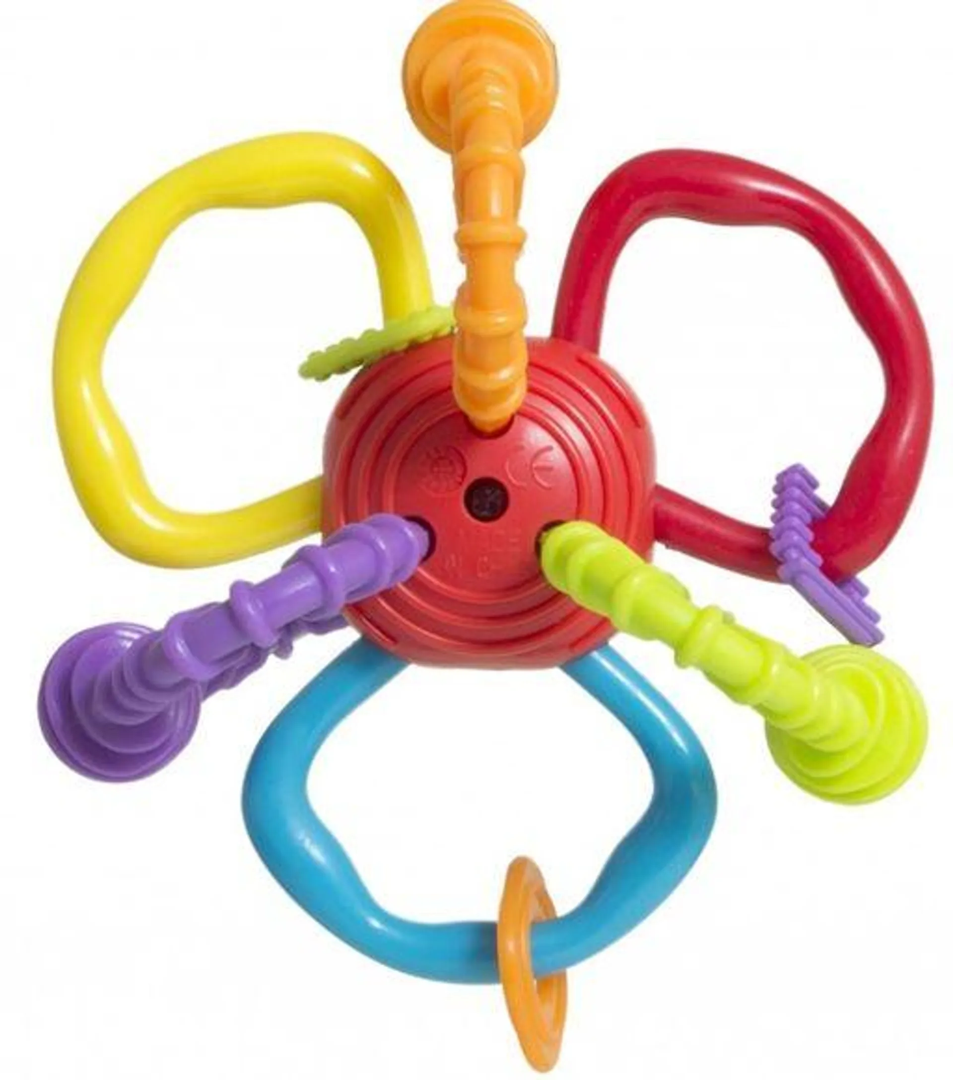 Playgro 4086162 loptička s hryzacími držiakmi