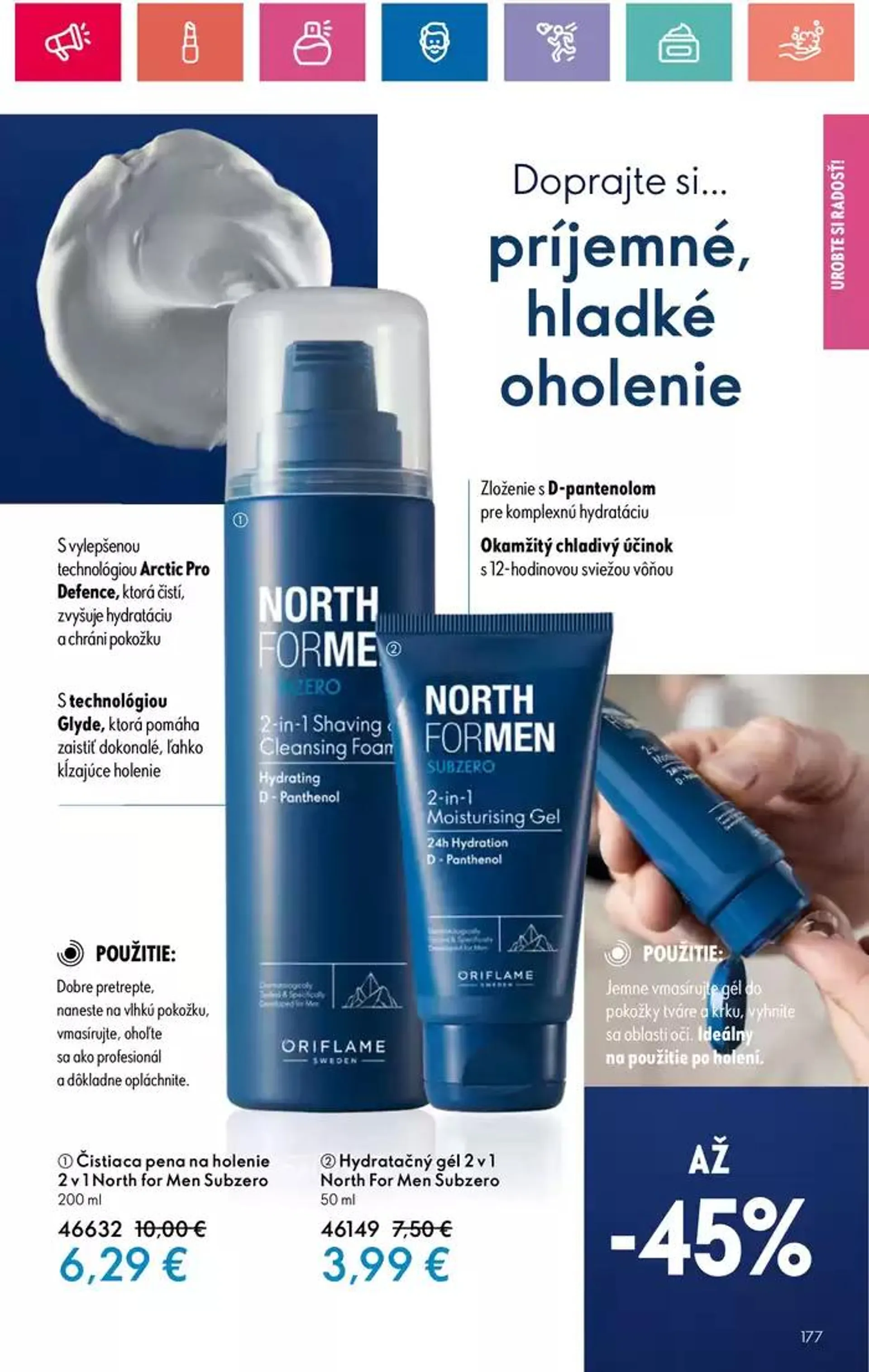 Leták: ORIFLAME katalóg od 2. októbra do 16. októbra 2024 - Prehľad Stránky 177