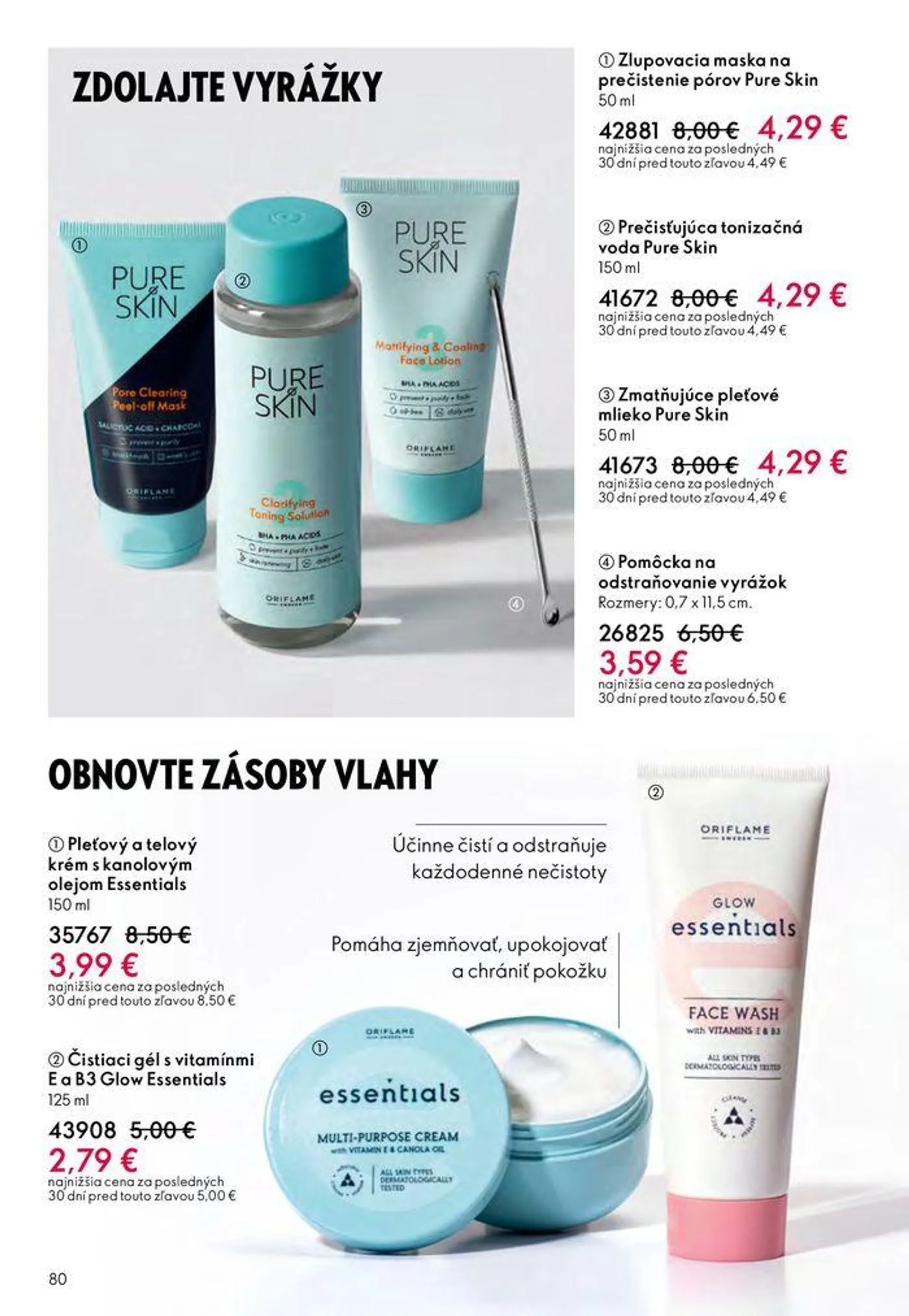 Leták: ORIFLAME katalóg od 9. júla do 29. júla 2024 - Prehľad Stránky 80