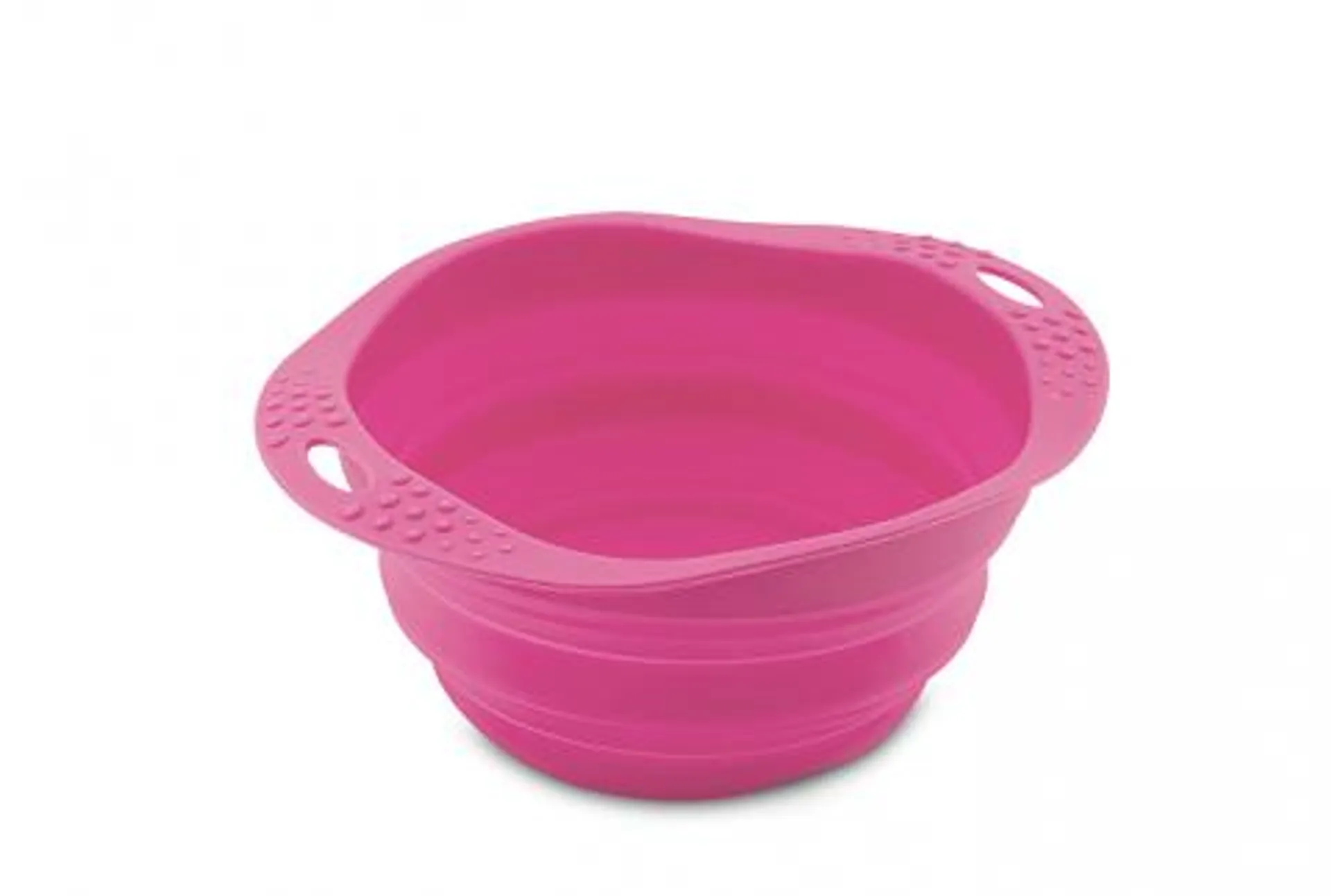 Beco bowl miska skladacia S ružová 14,5 cm