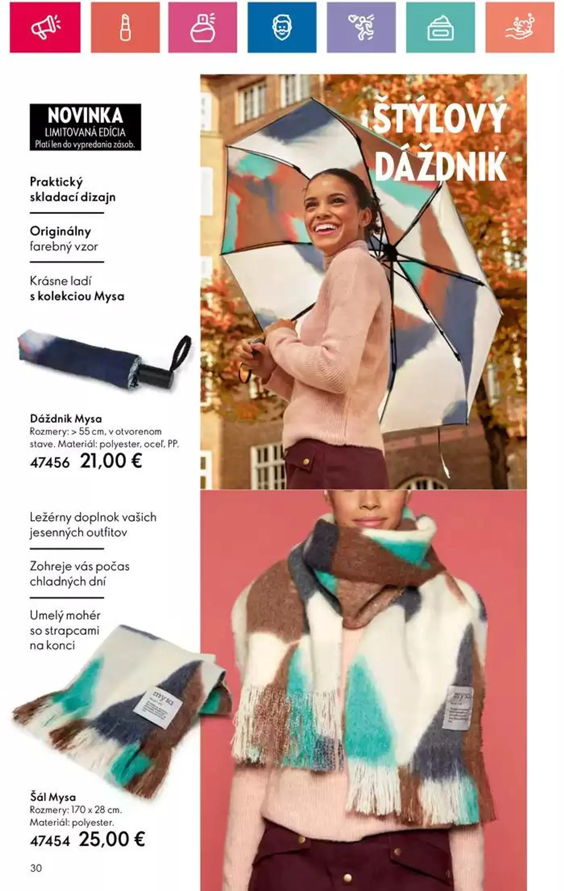 Leták: ORIFLAME katalóg od 2. októbra do 16. októbra 2024 - Prehľad Stránky 30