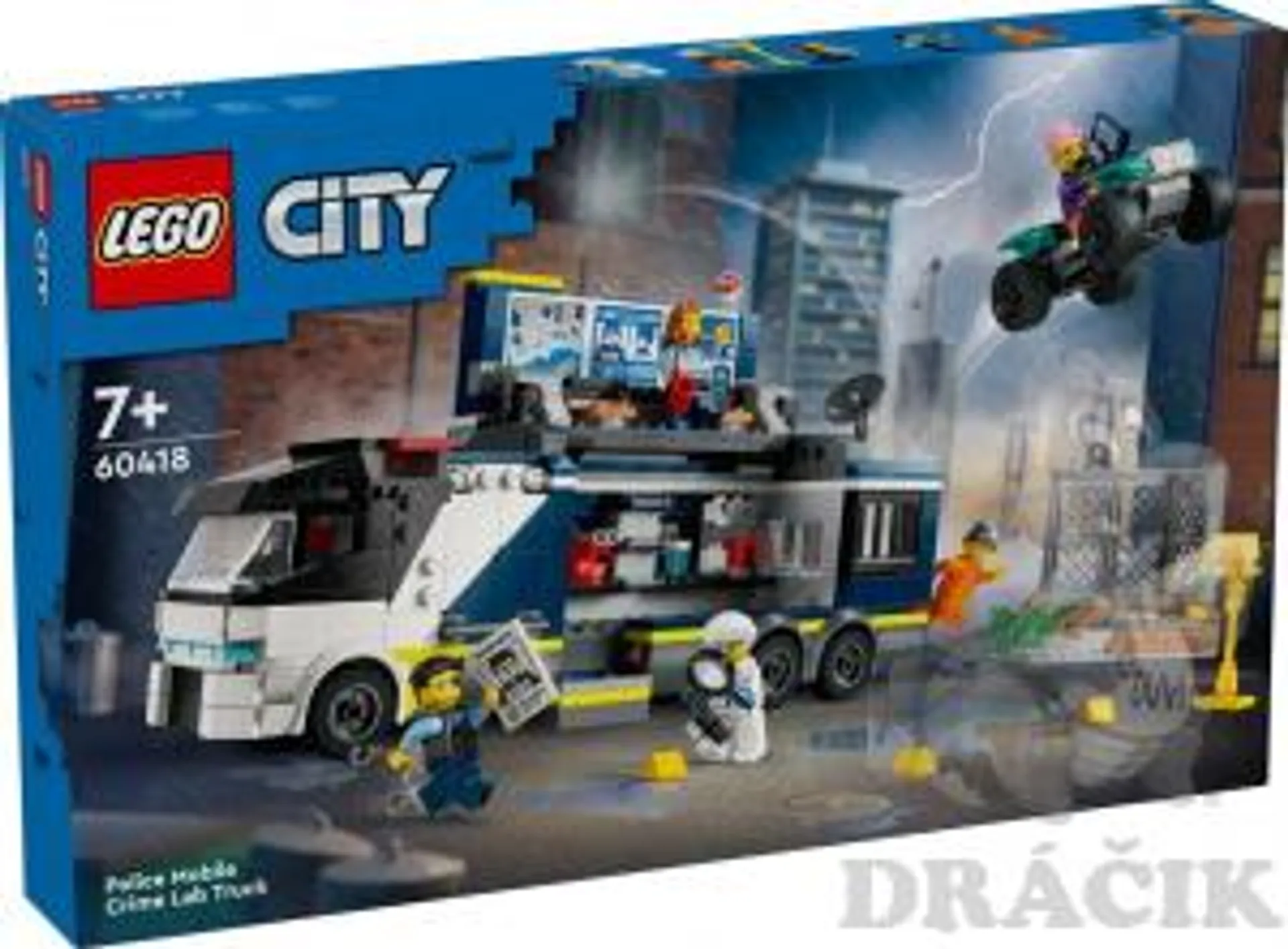60418 Lego City – Mobilné kriminalistické laboratórium policajtov