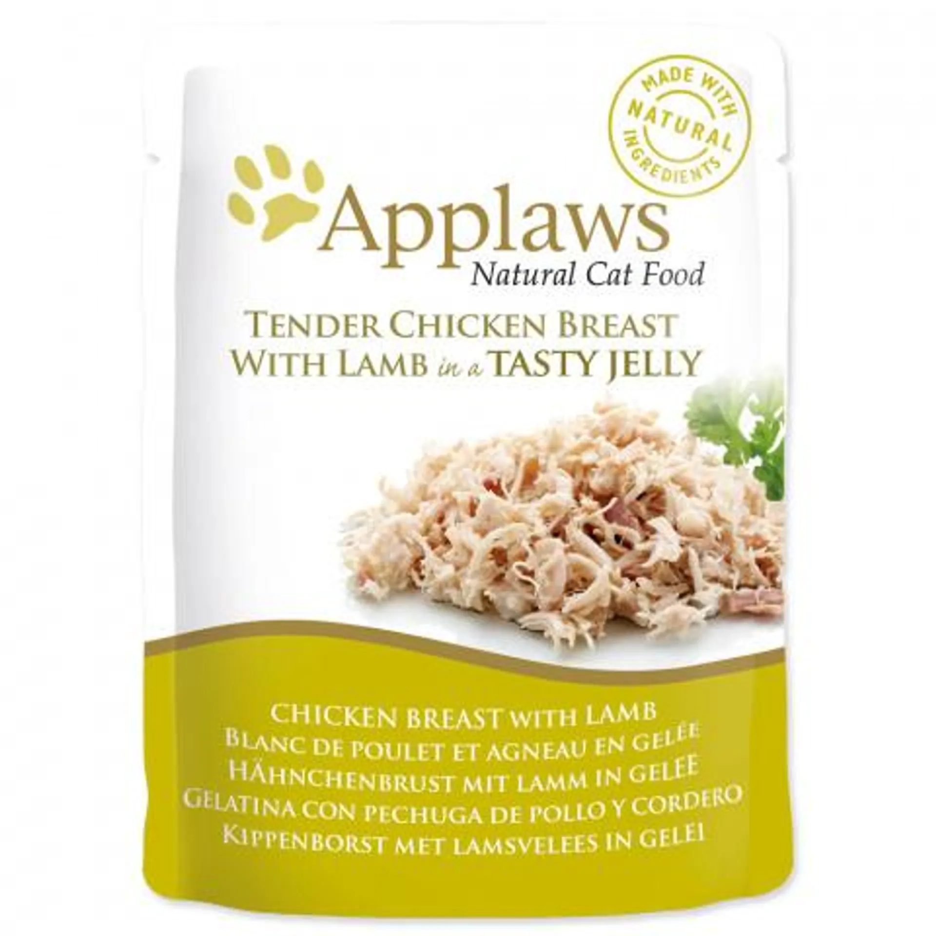 Kapsicka Applaws Cat chicken with lamb in jelly 70g