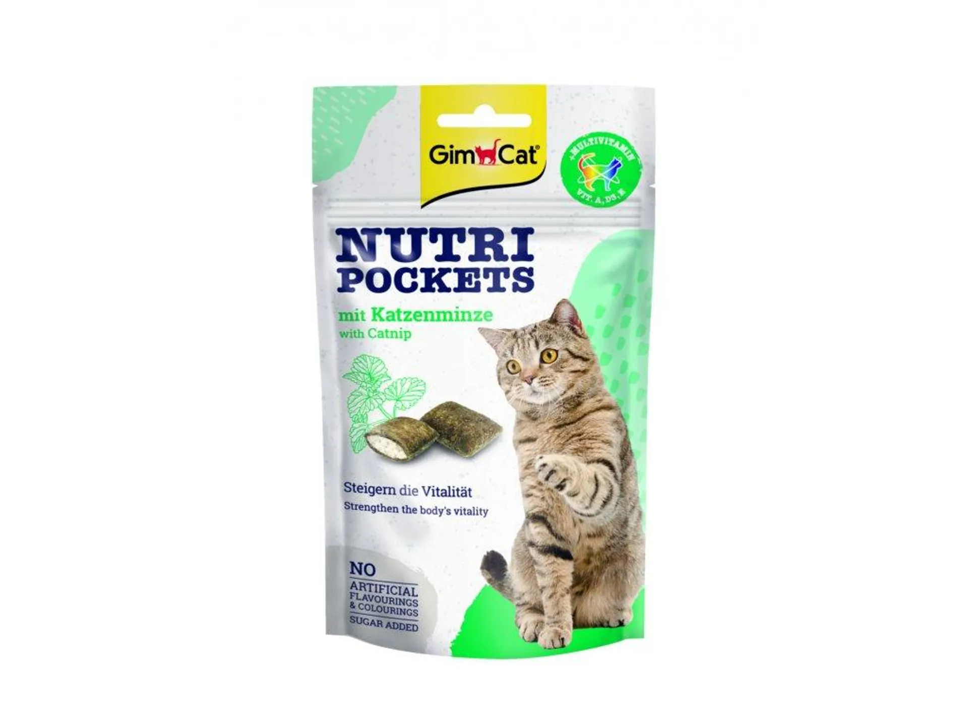 GimCat Nutri Pockets s catnipom 60 g