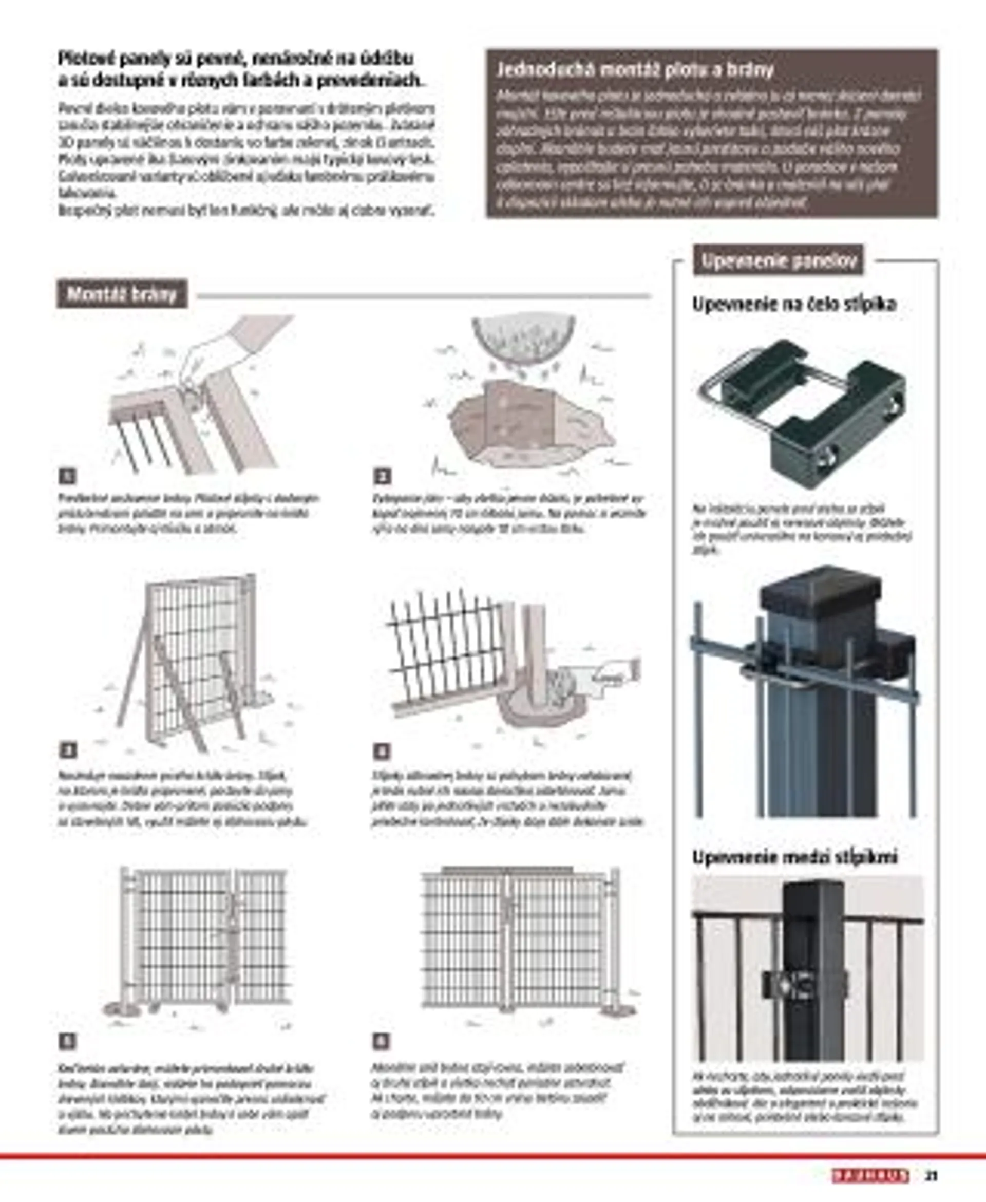 BAUHAUS katalóg - Ploty a záhradné domčeky - 21