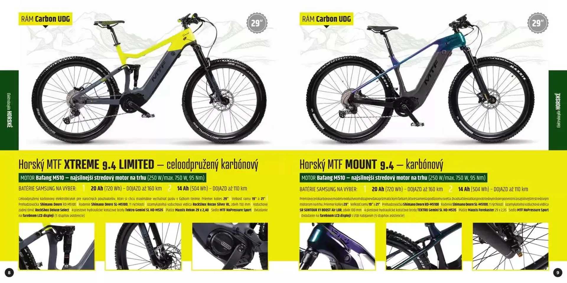 Leták: Mountfield Katalóg elektrobicyklov od 26. septembra do 26. januára 2025 - Prehľad Stránky 5