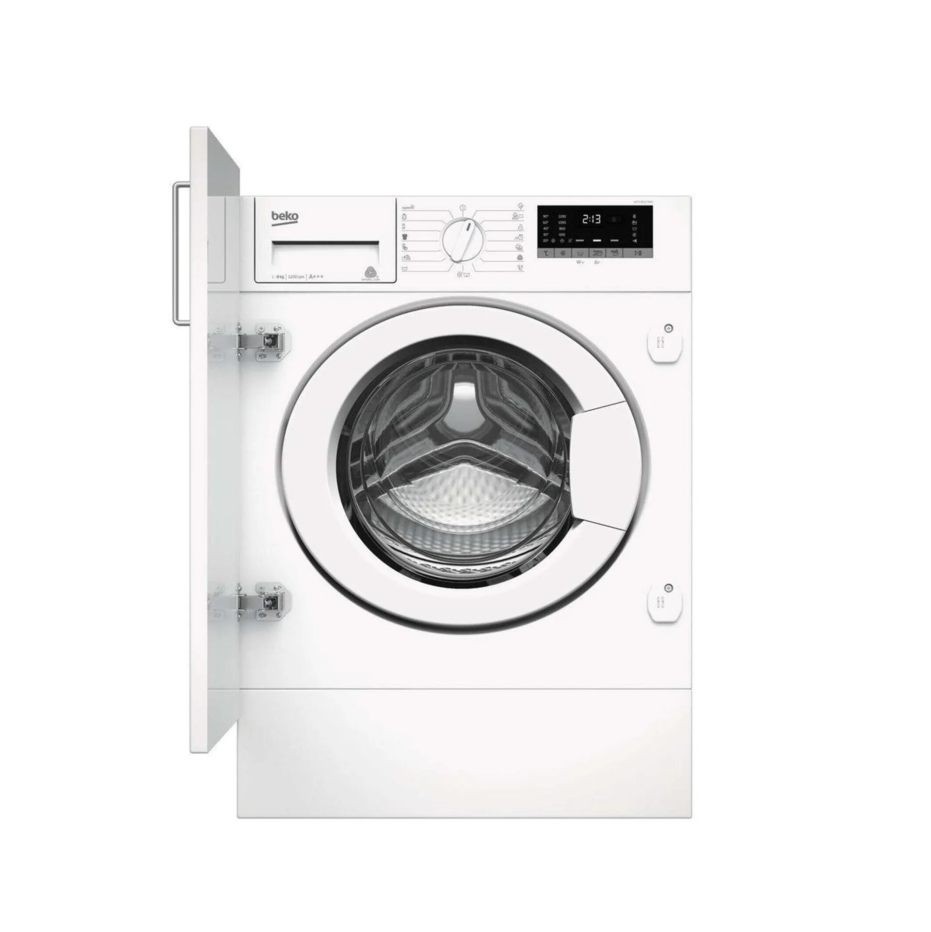 Vstavaná práčka Beko WITV8712X0W, 8 kg