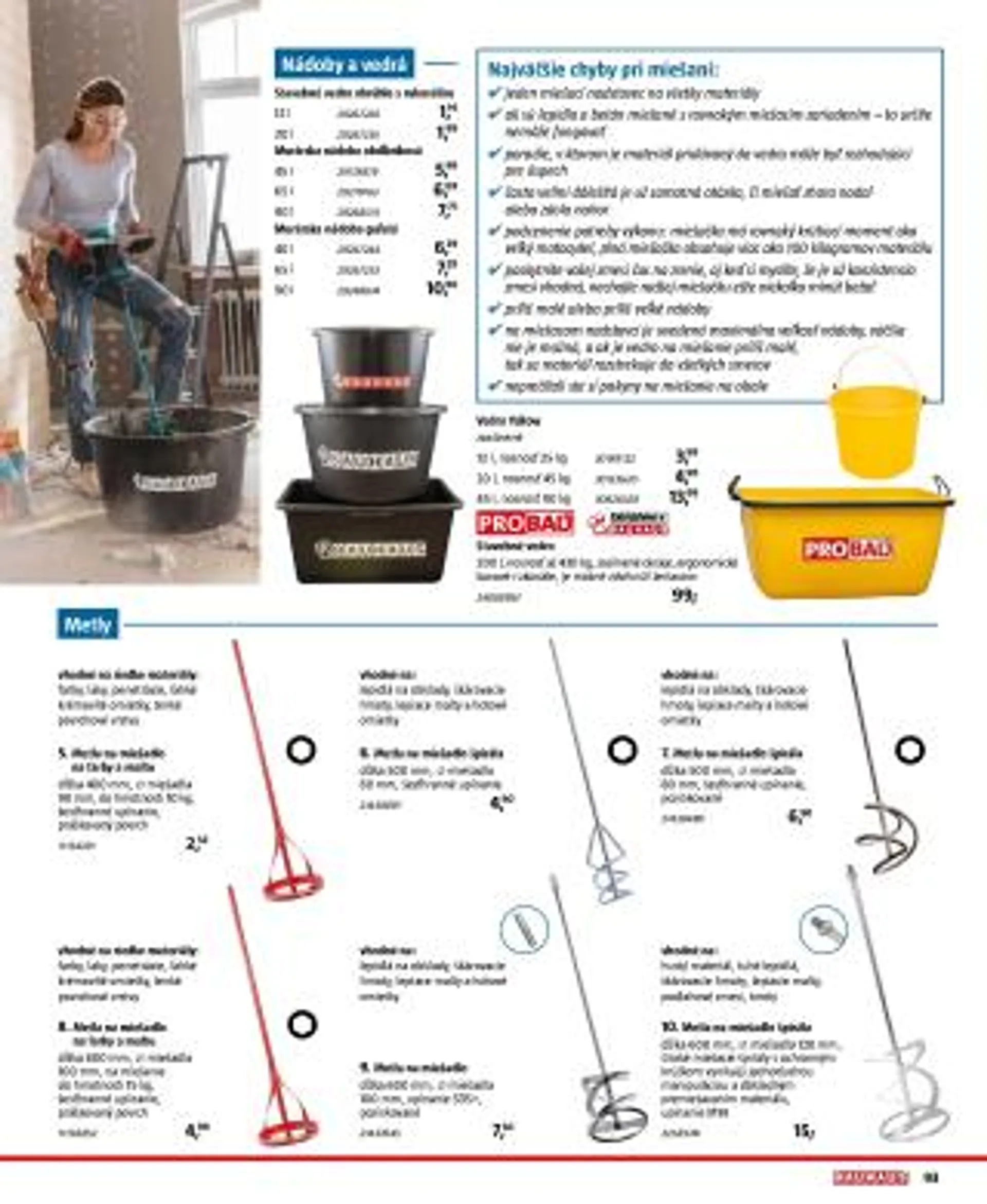 Leták: BAUHAUS katalóg - Náradie a dielňa od 13. septembra do 28. februára 2025 - Prehľad Stránky 93