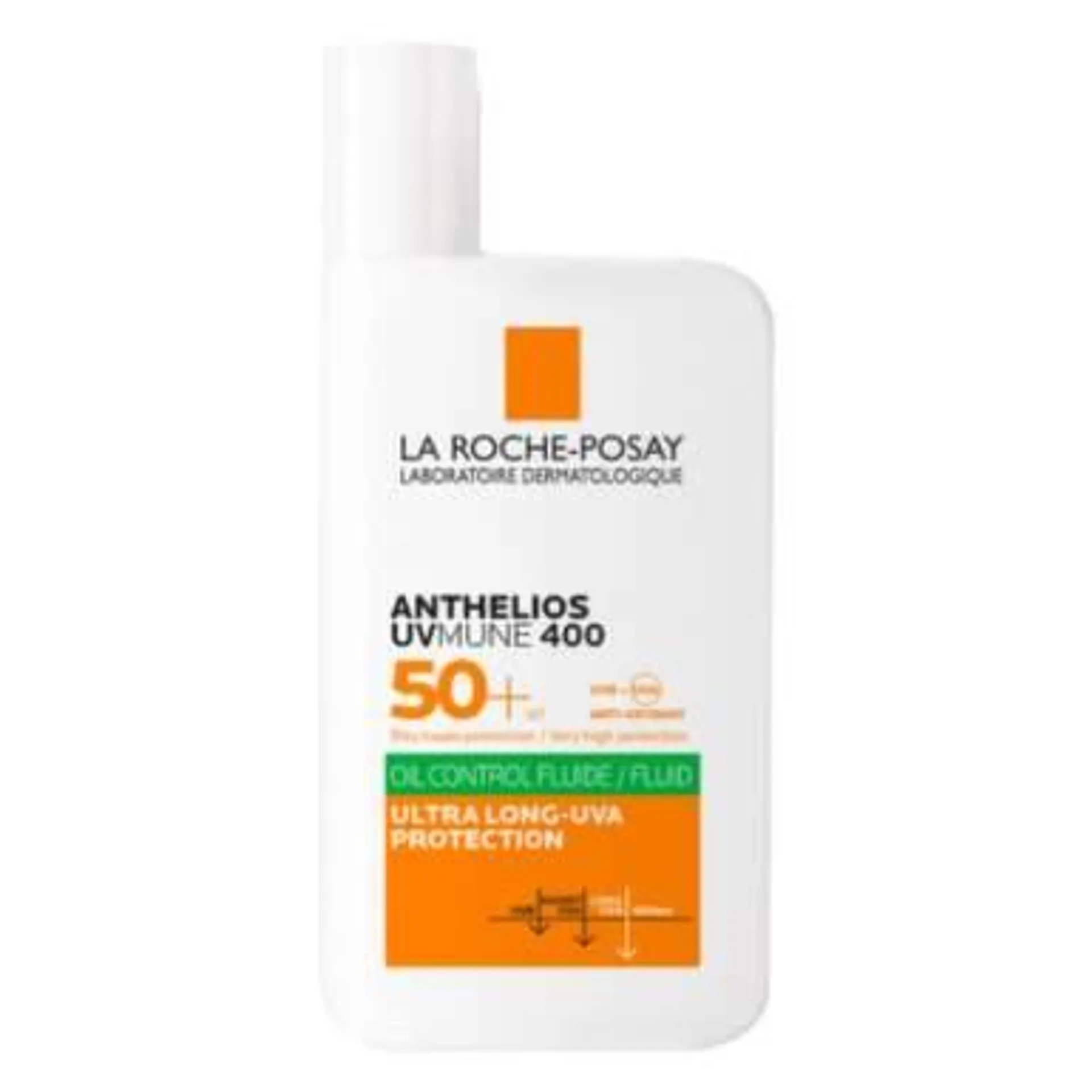 LA ROCHE-POSAY Anthelios uvmune 400 SPF50+ fluid s ochranným faktorom pre citlivú mastnú pleť 50 ml - 2+1