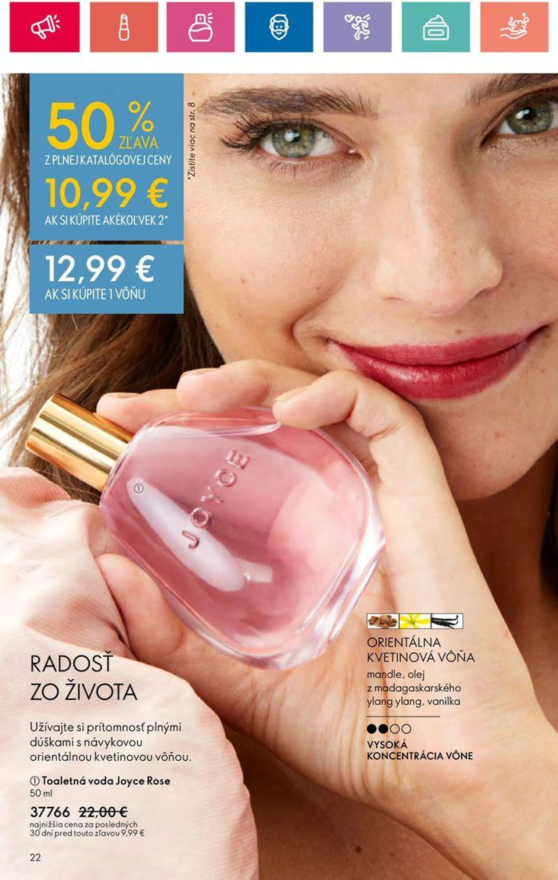 Leták: ORIFLAME katalóg (18.6. - 8.7.2024)  od 18. júna do 8. júla 2024 - Prehľad Stránky 22