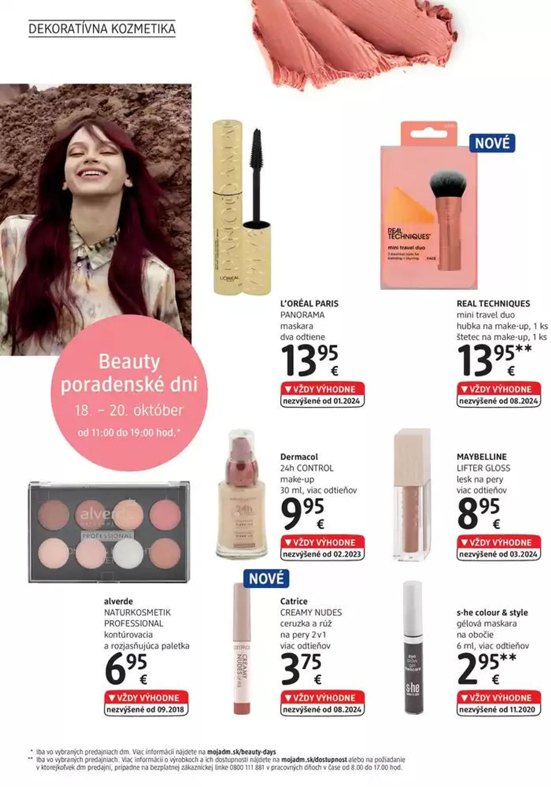 Leták: Journal a active beauty od 1. októbra do 15. októbra 2024 - Prehľad Stránky 8