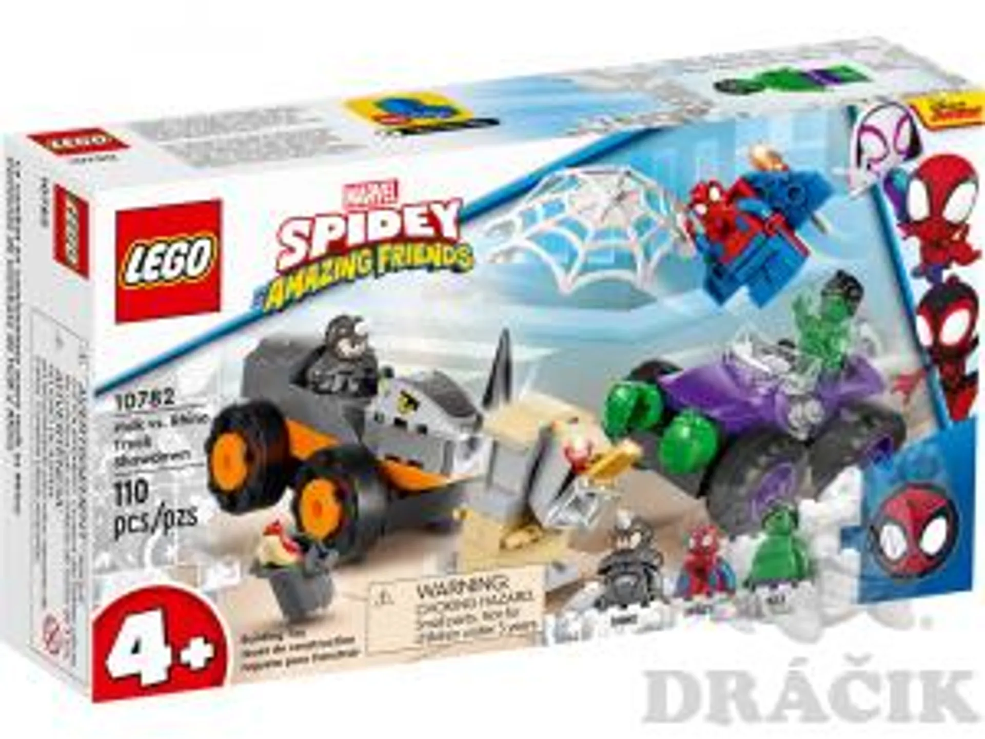 10782 Lego Marvel – Hulk vs. Rhino-súboj džípov