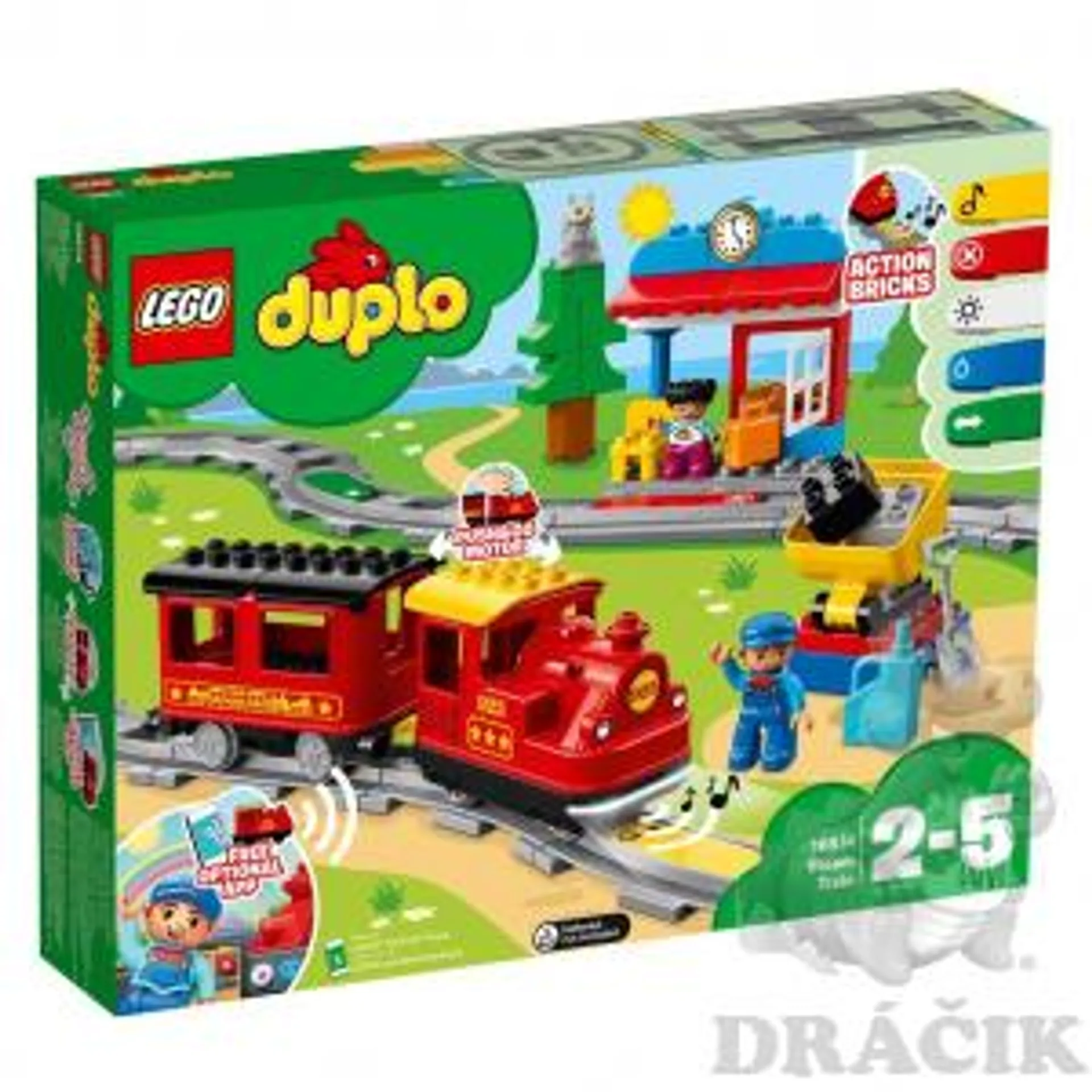 10874 Lego Duplo – Parný vlak