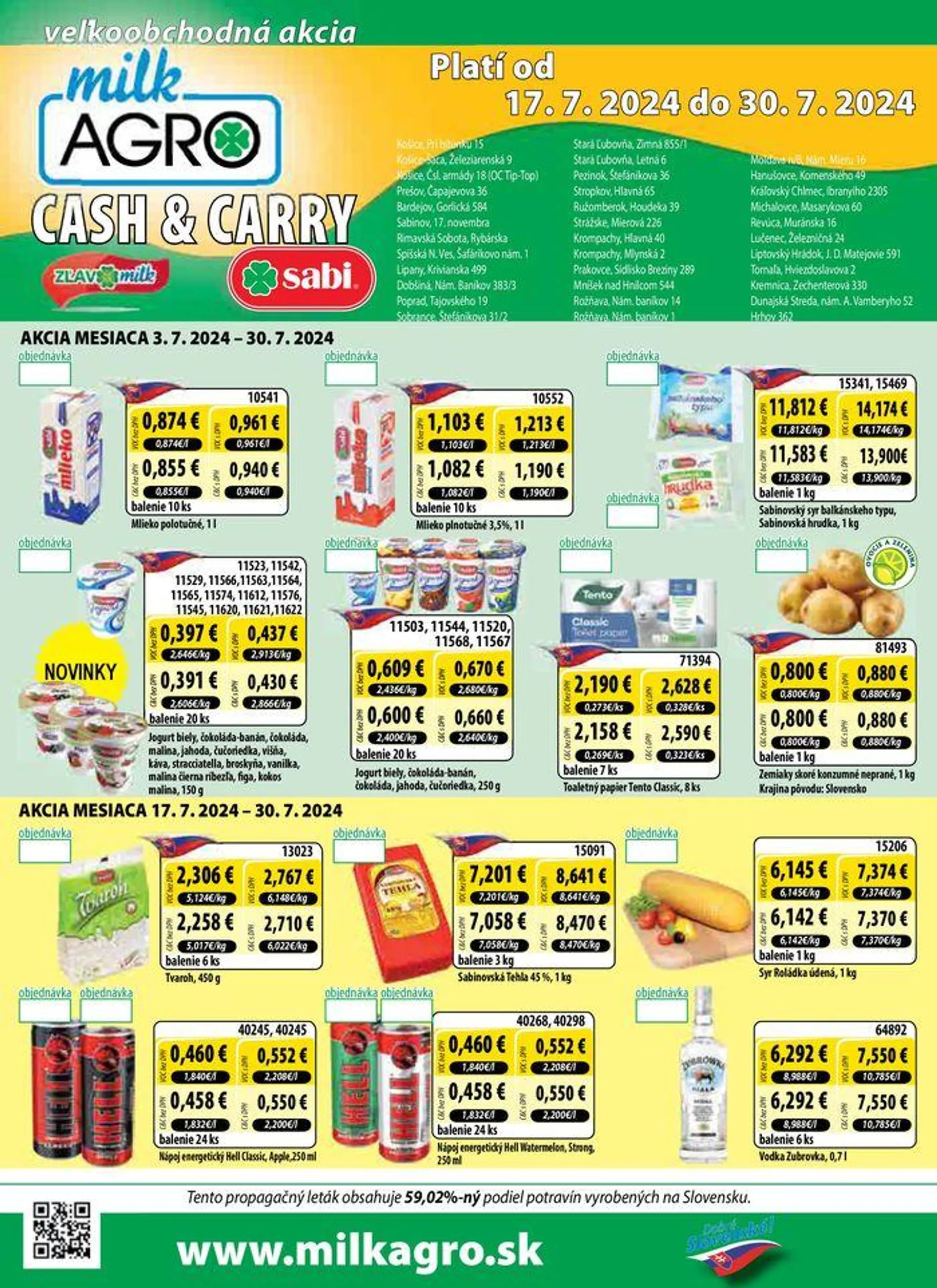 Cash & Carry leták - 1