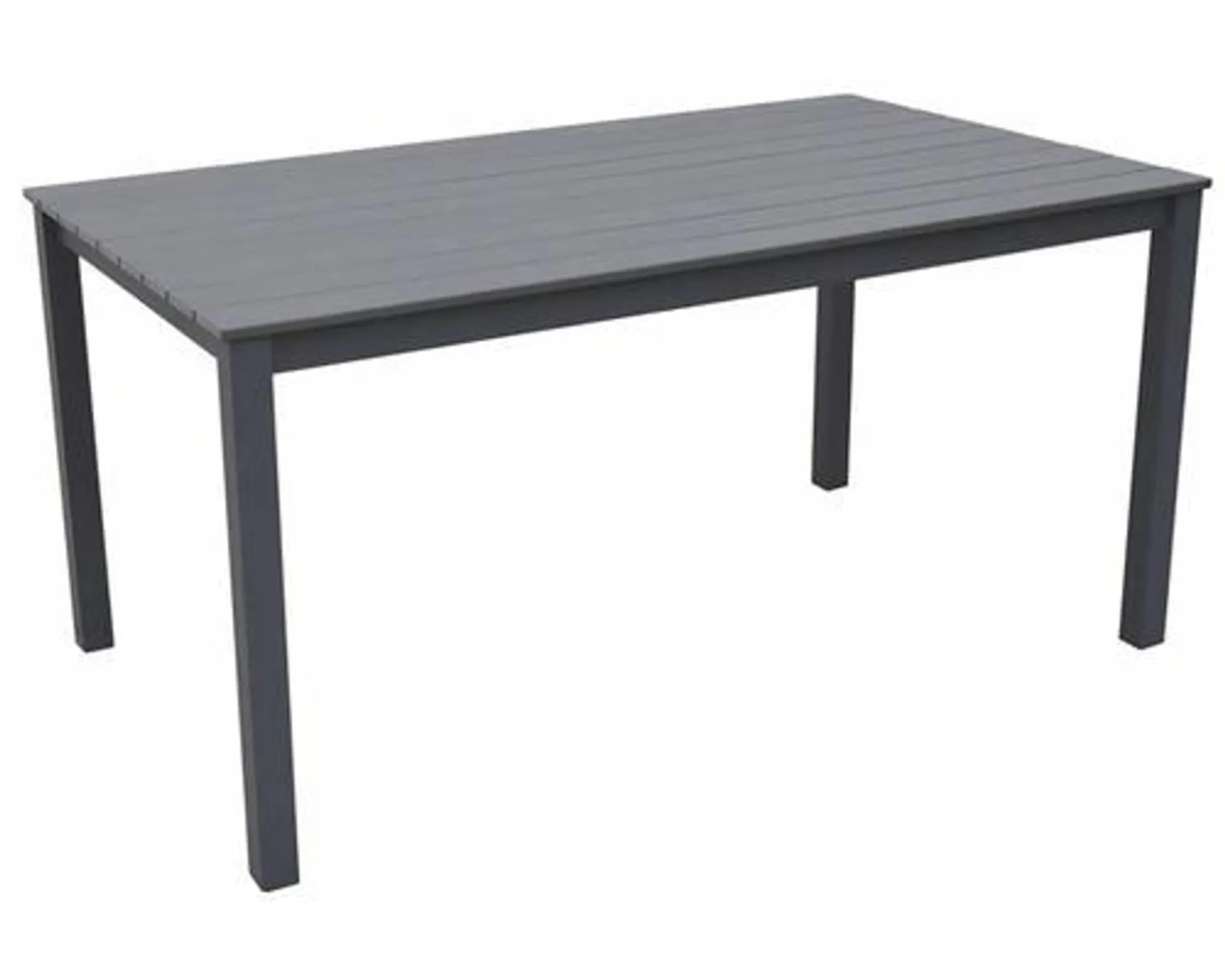 Záhradný stôl CALVIN sivý/antracit