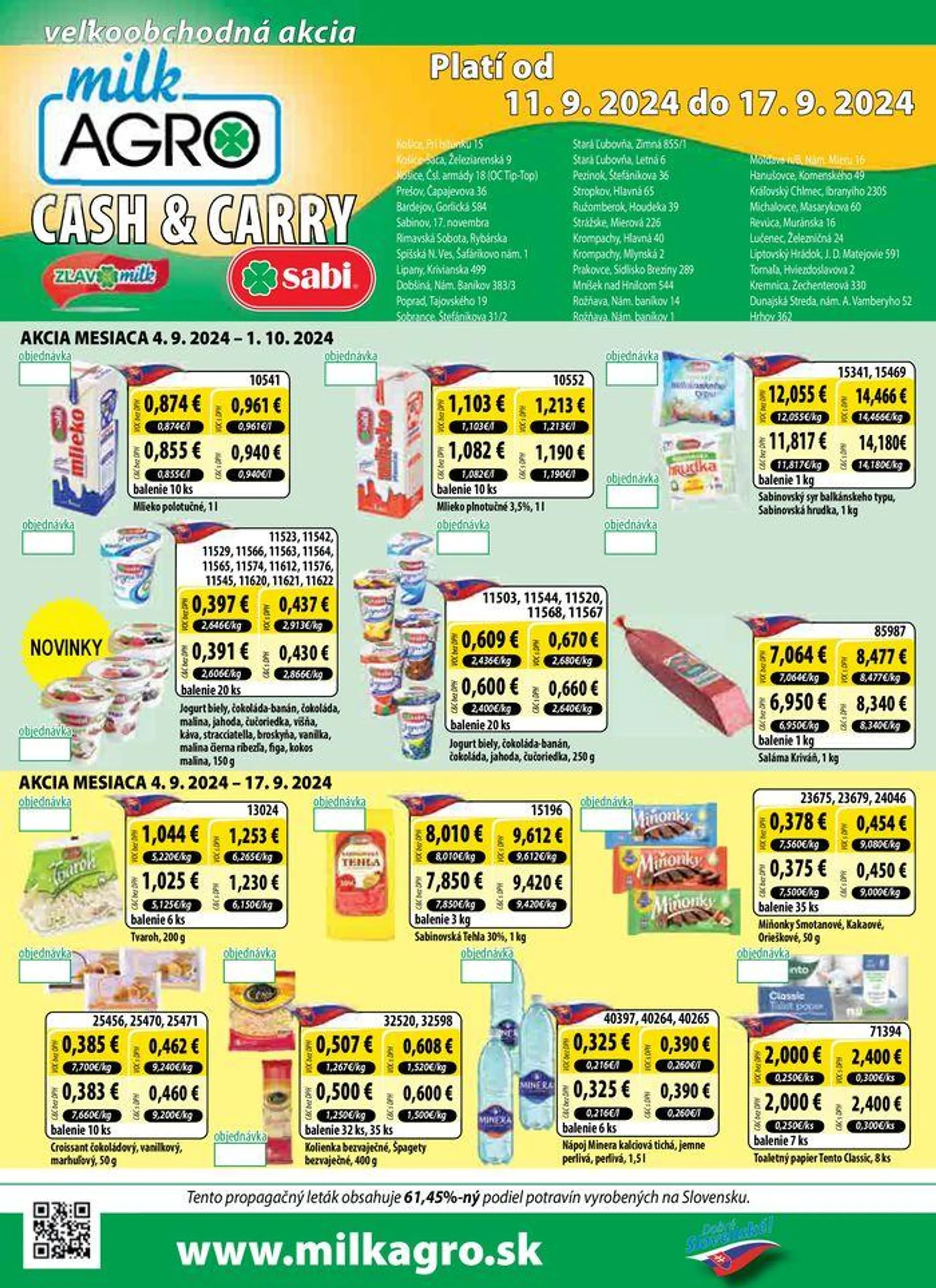 Cash & Carry leták - 1