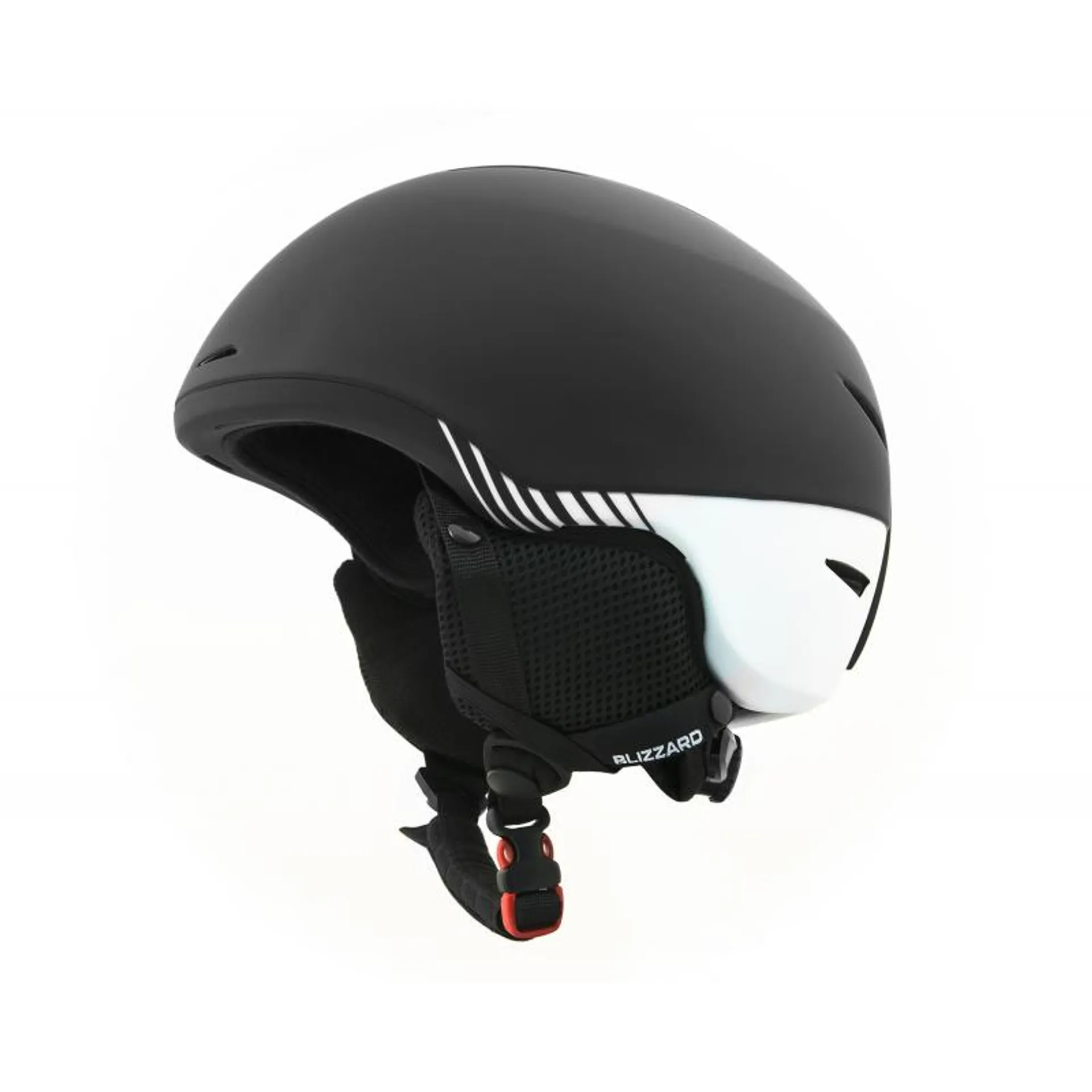 Speed ski helmet, black matt/white matt