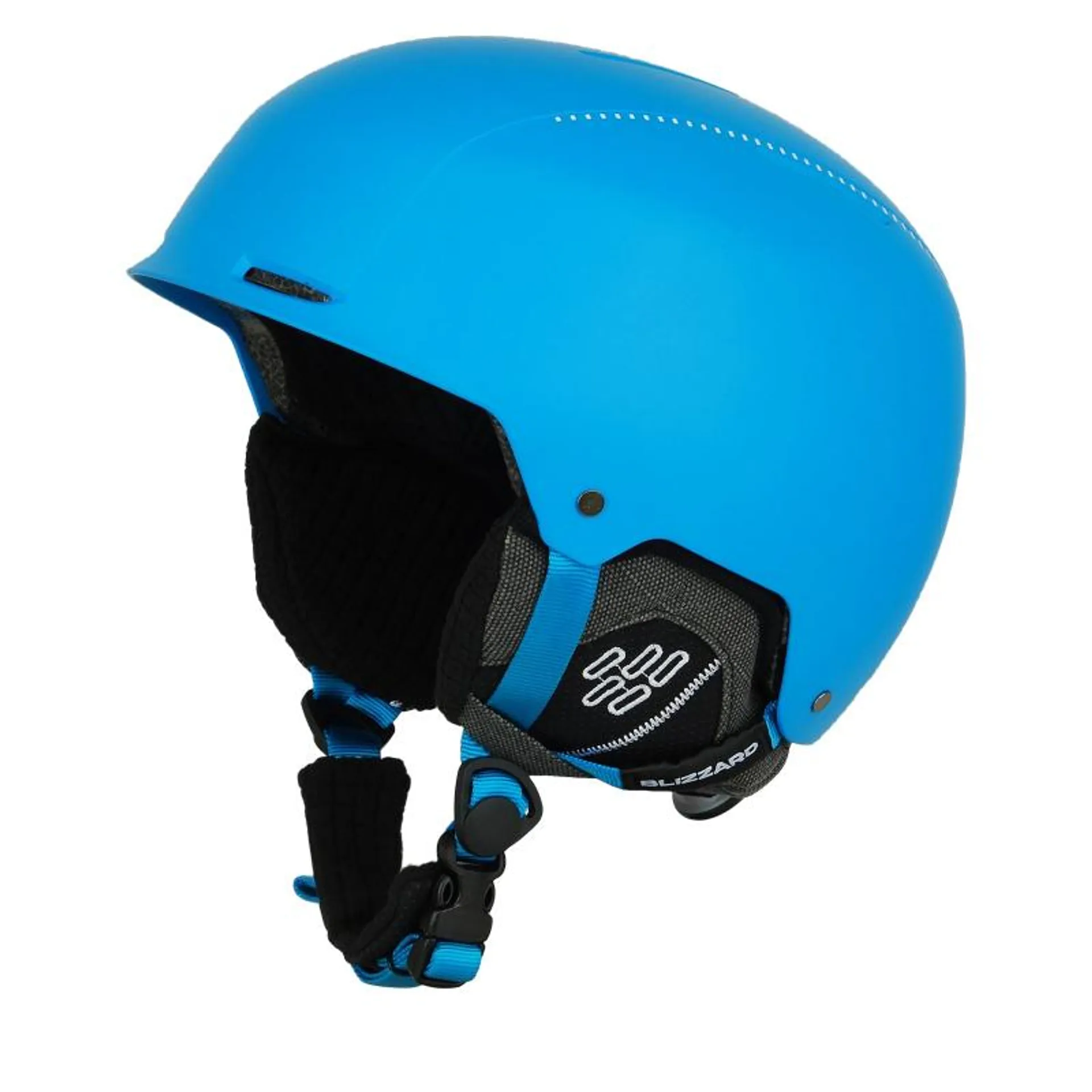 Guide ski helmet, bright blue matt/white matt
