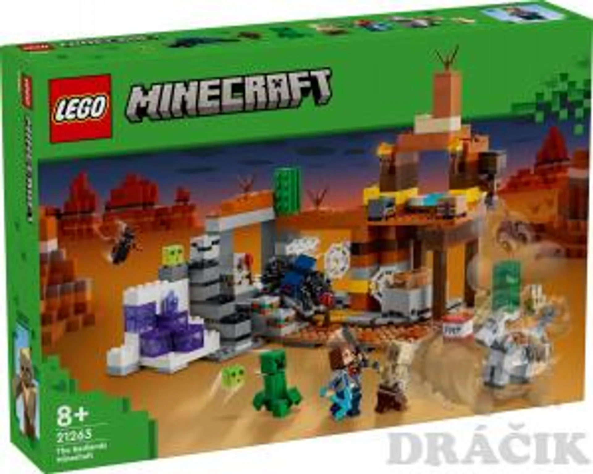 21263 Lego Minecraft – Banská šachta v pustatine