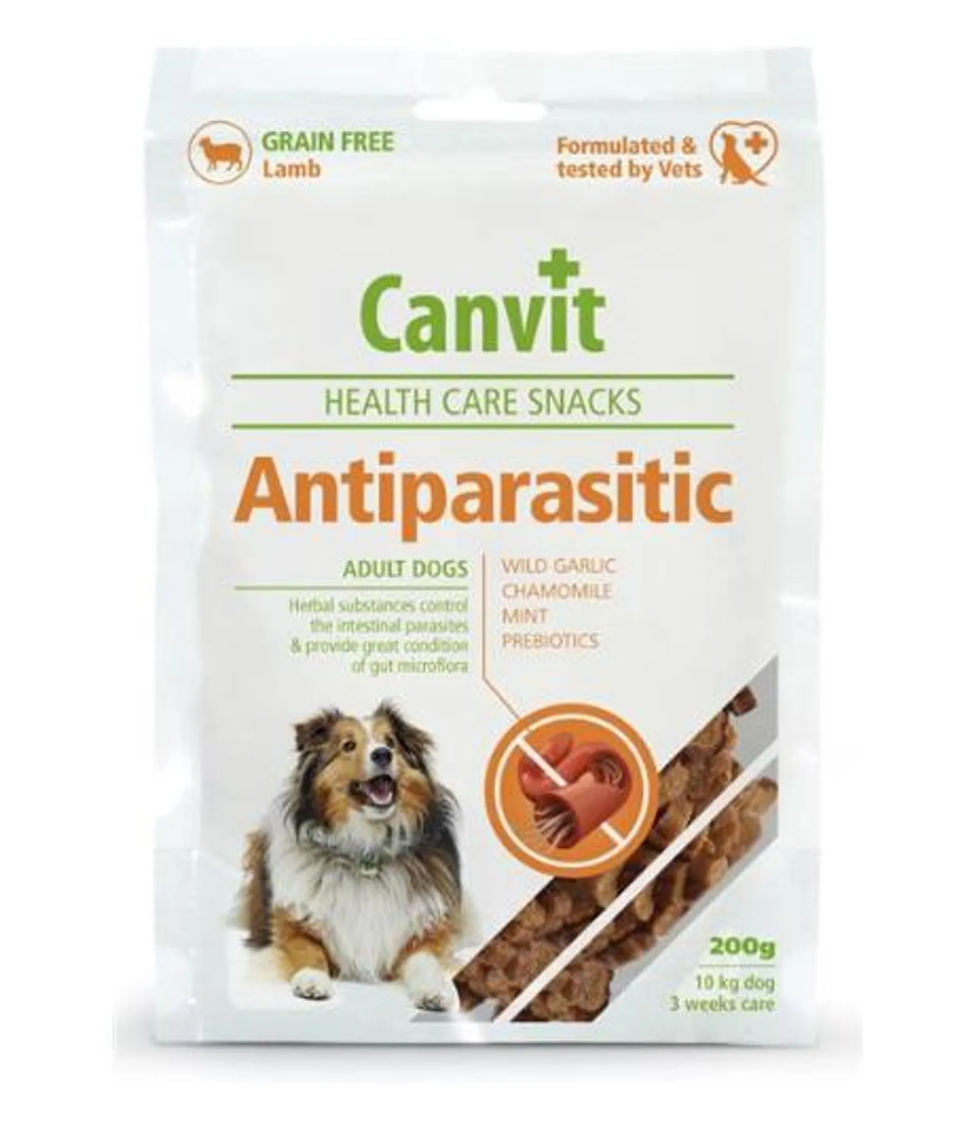 Canvit Health Care Snacks Antiparasitic 200 g
